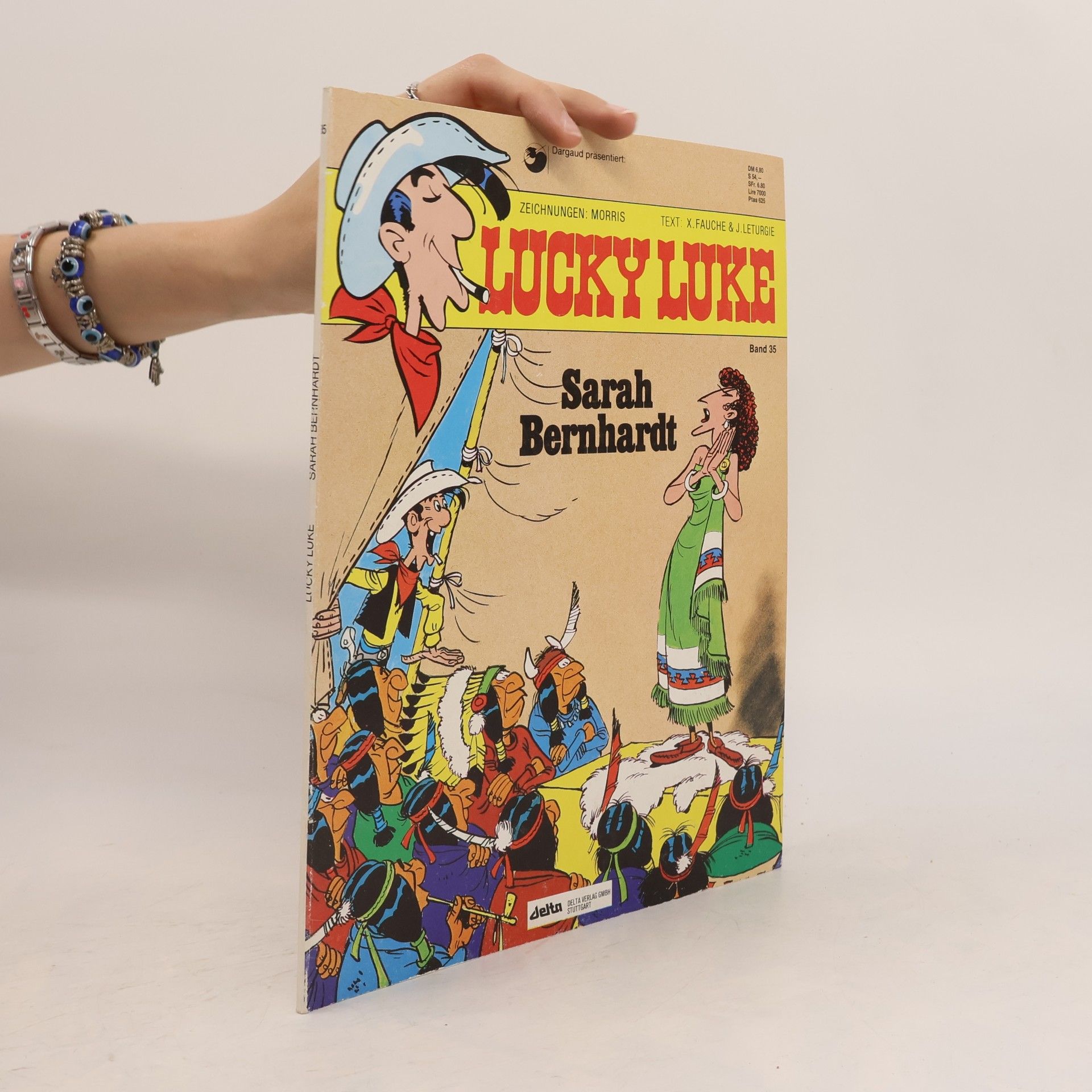 Lucky Luke 35. Sarah Bernhardt