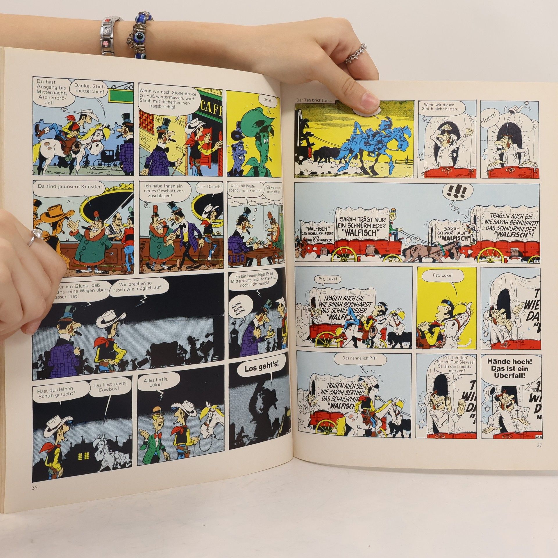Xavier Fauche Lucky Luke 35. Sarah Bernhardt
