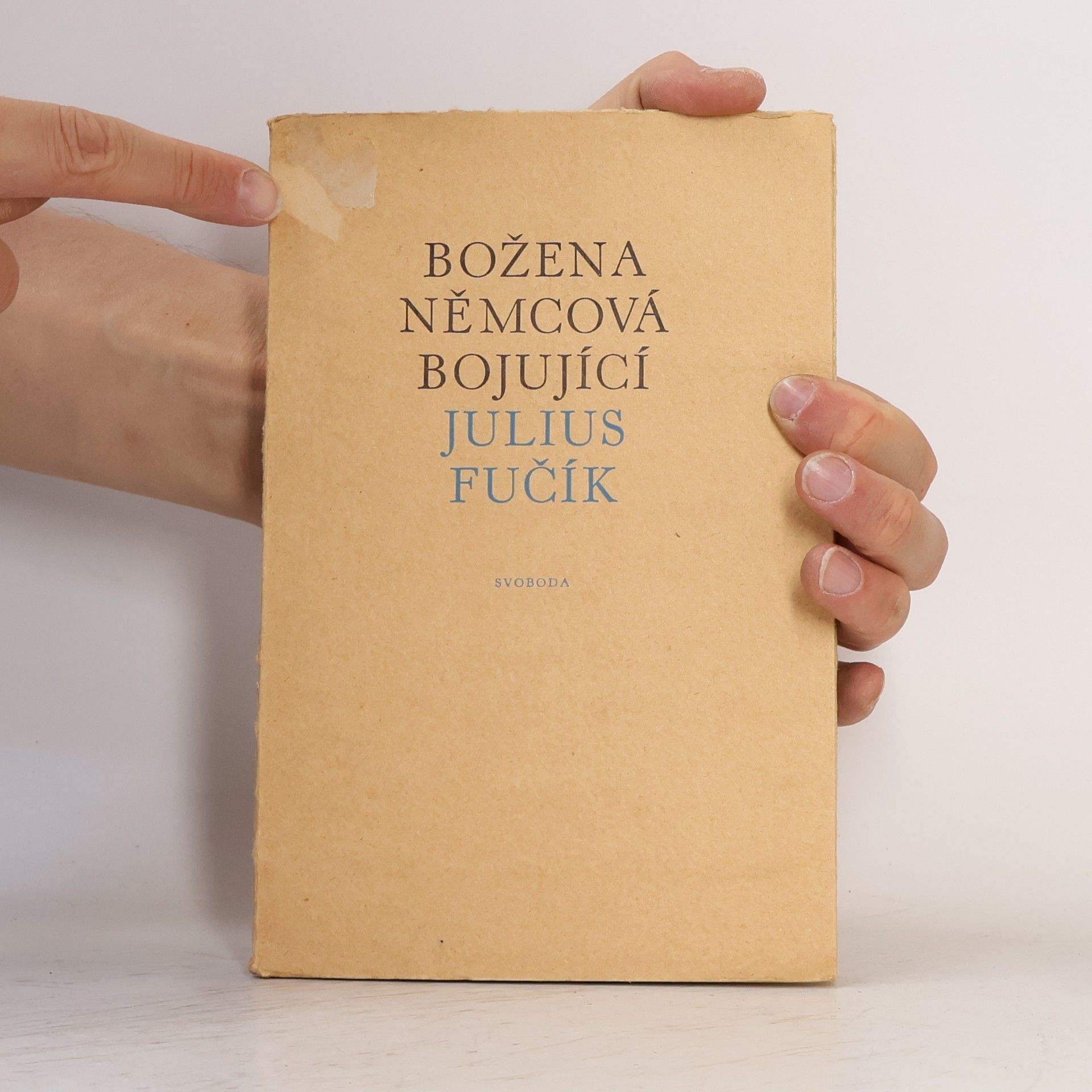 Julius Fučík Božena Němcová bojující