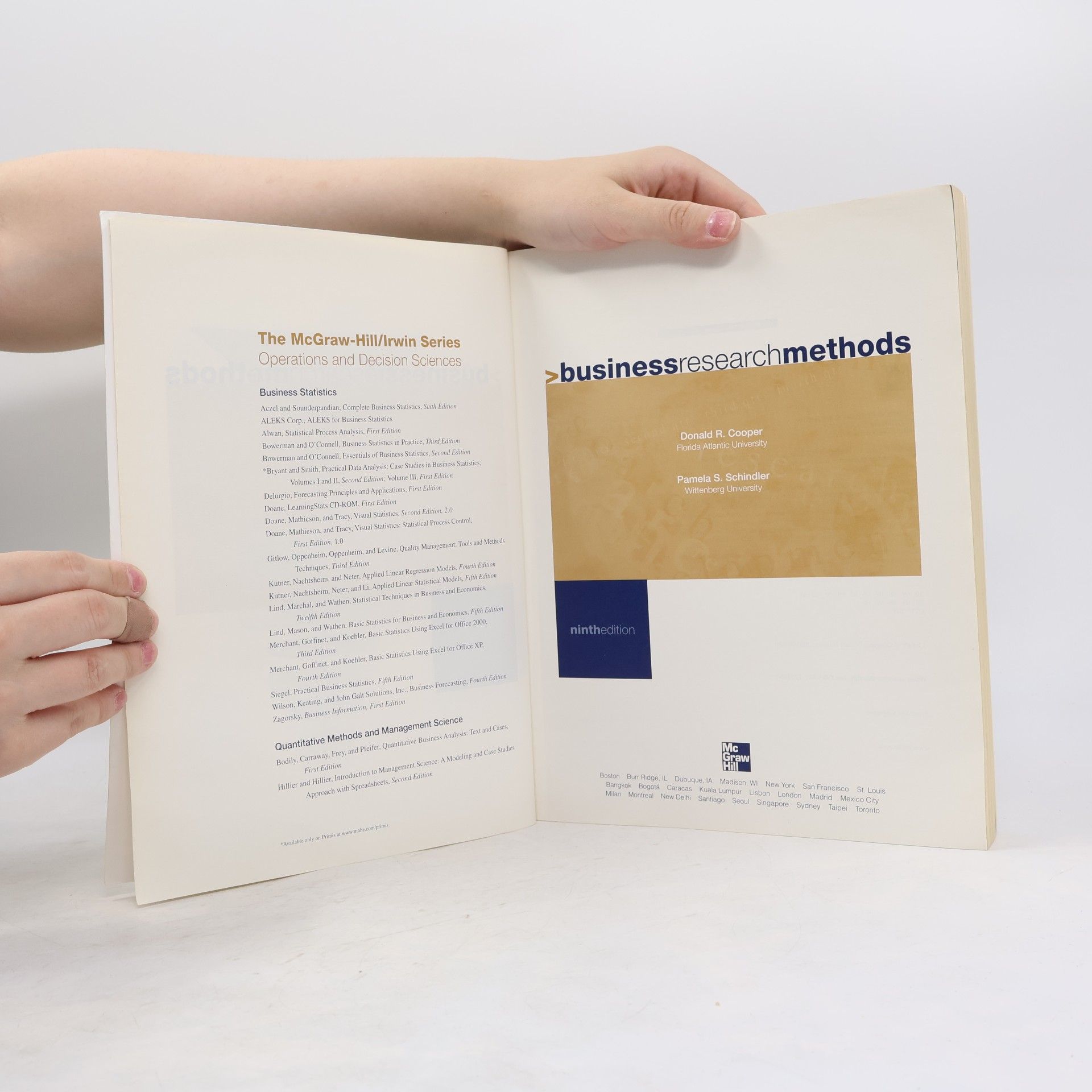 Donald R. Cooper Business Research Methods - Ninth Edition