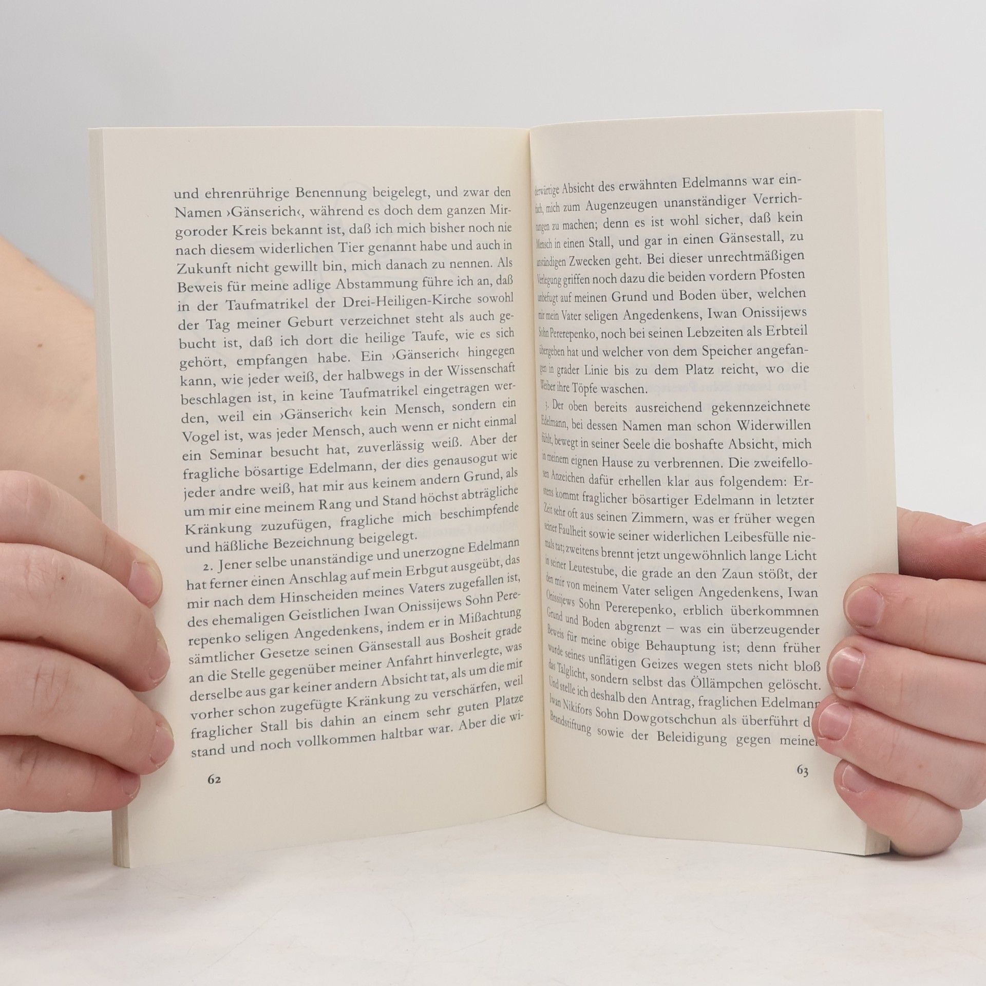 Nikolaj Vasilevič Gogol Die Geschichte vom großen Krakeel