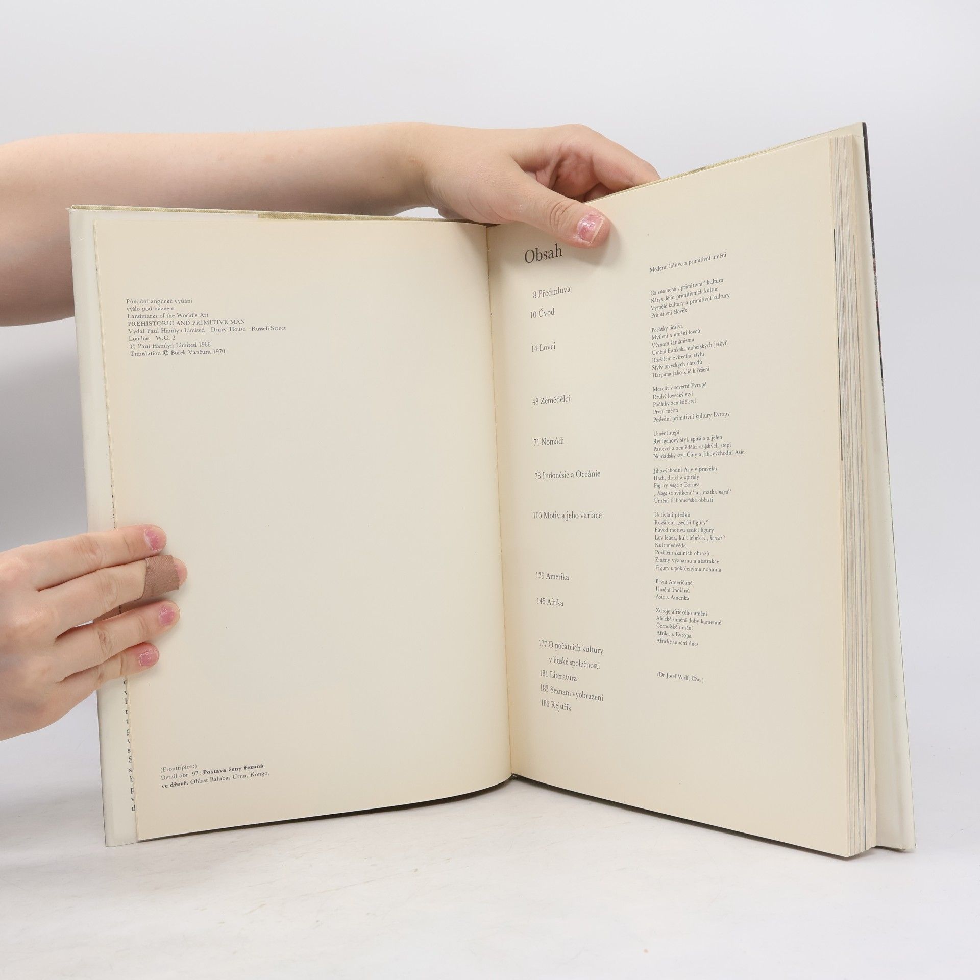 Collectif d'auteurs Pravěk a umění přírodních národů