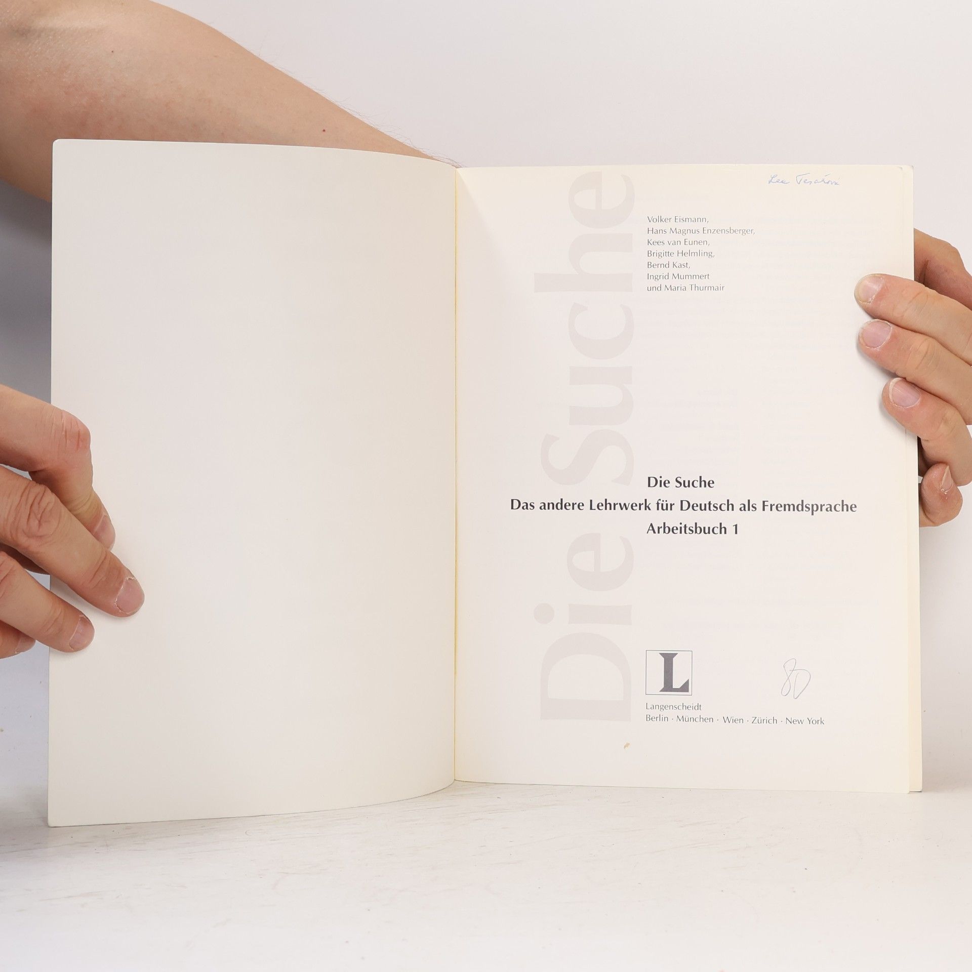 Hans Magnus Enzensberger Die Suche