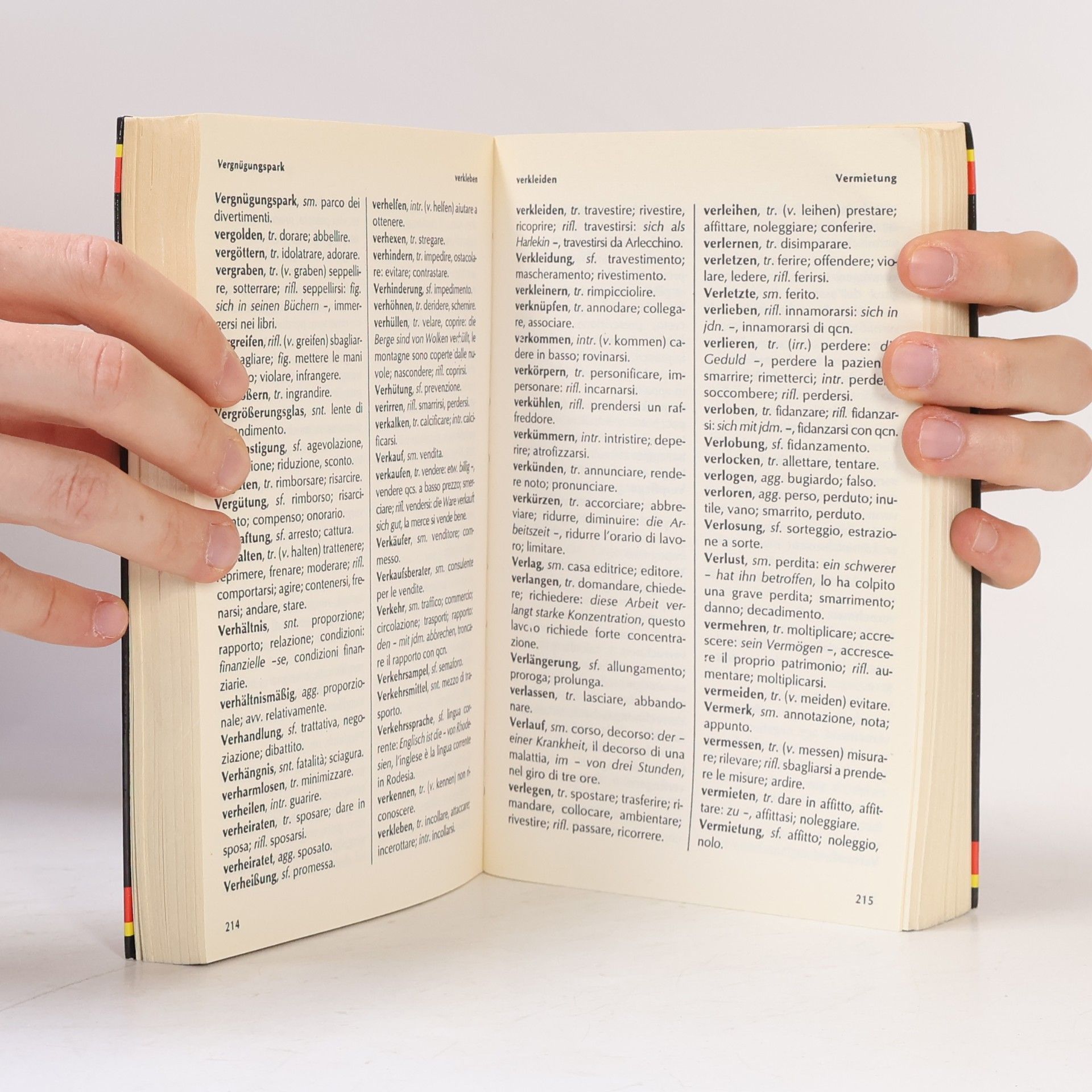 Nuovo dizionario tedesco-italiano, italiano-tedesco