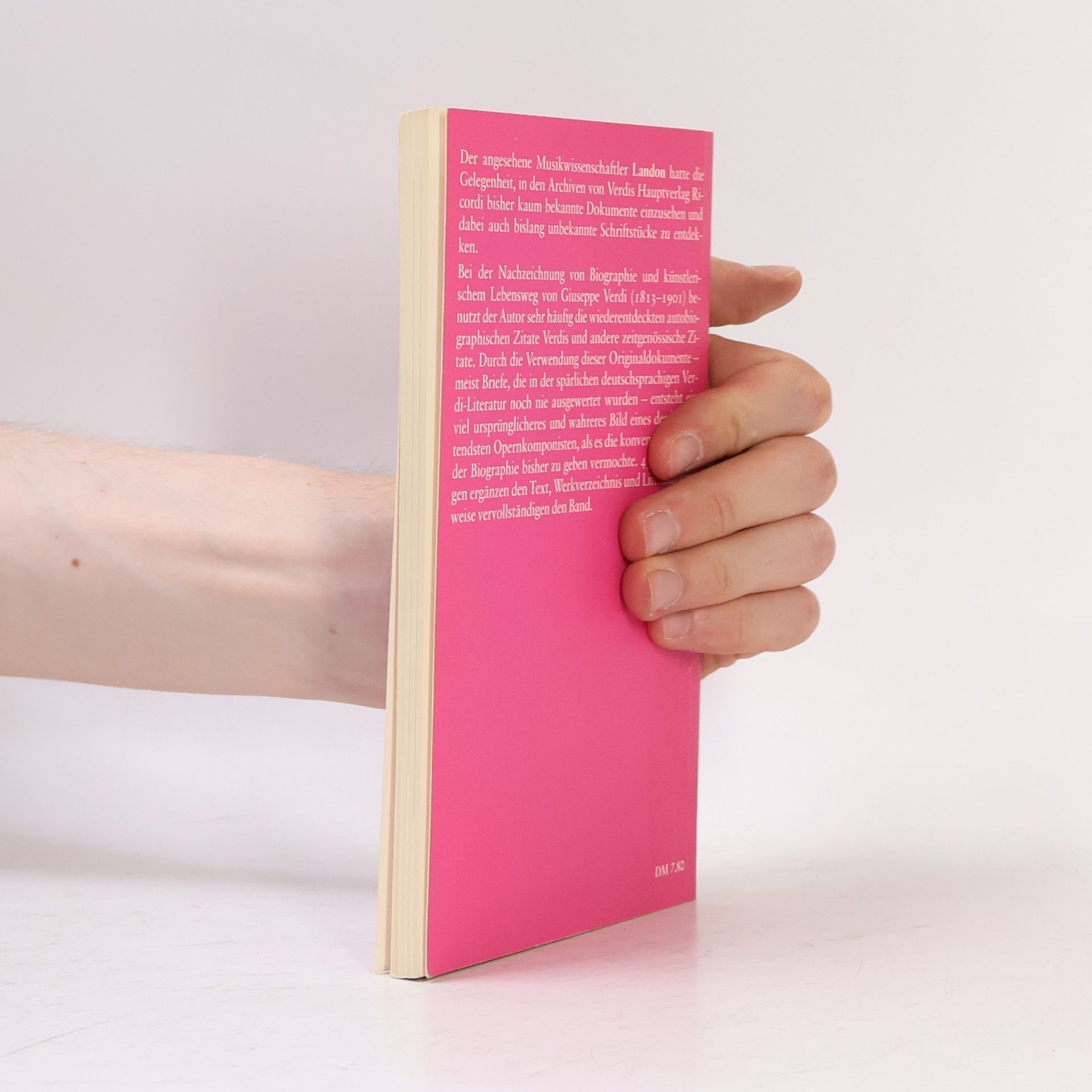 H. C. Robbins Landon Das kleine Verdi-Buch