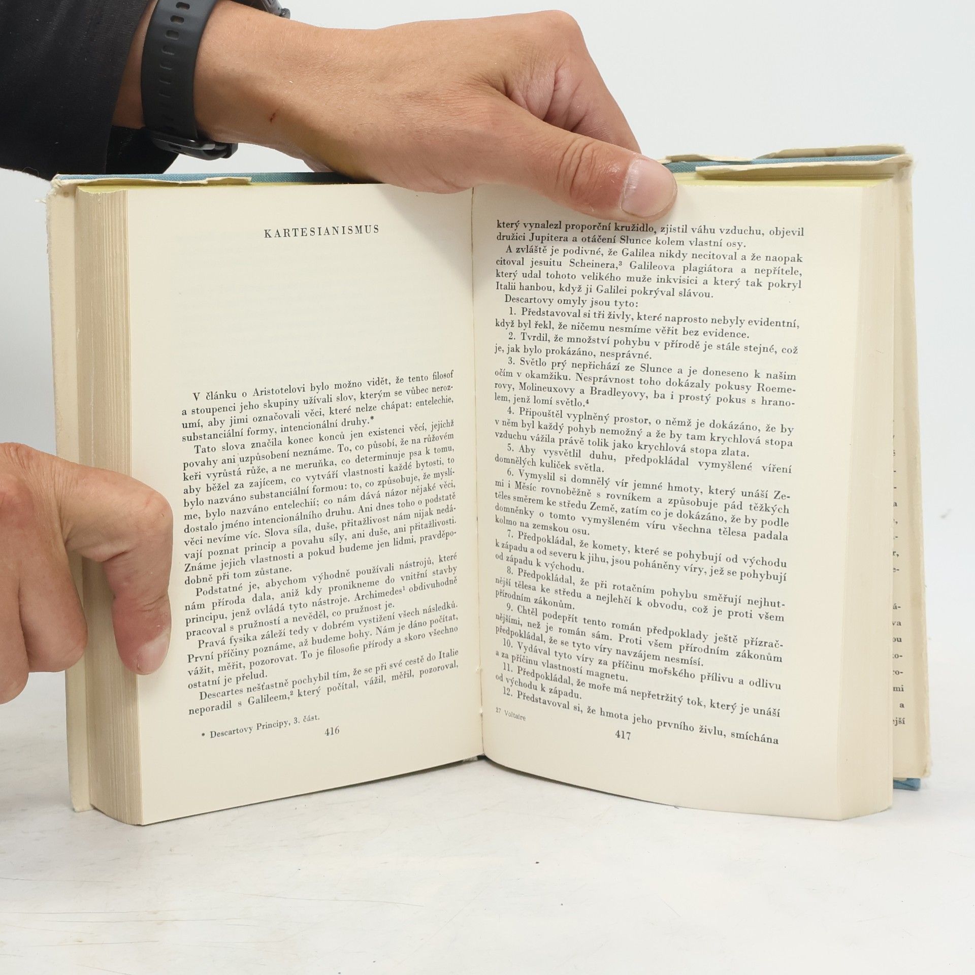 Voltaire Myslitel a bojovník I. filosofie náboženství