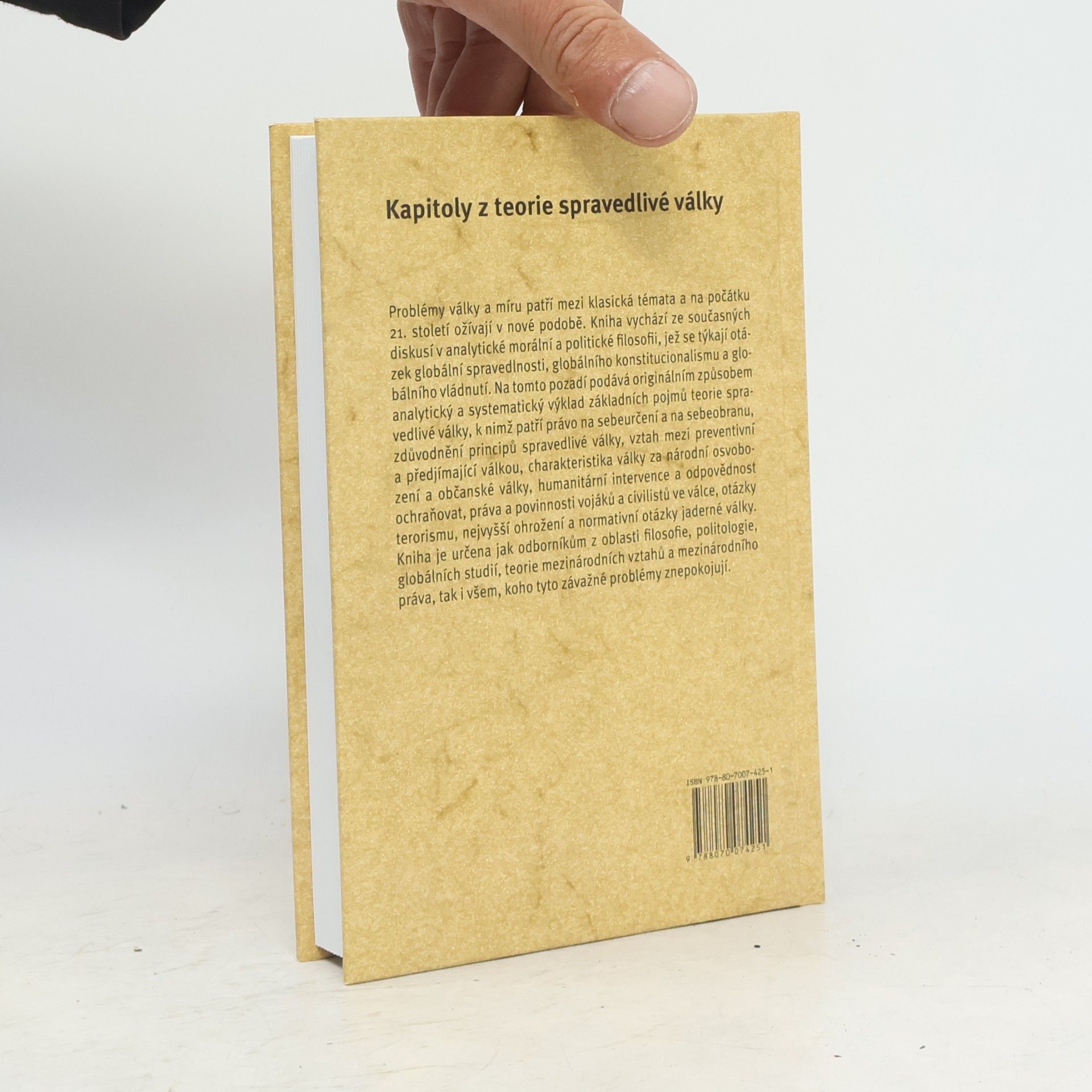 Josef Velek Kapitoly z teorie spravedlivé války