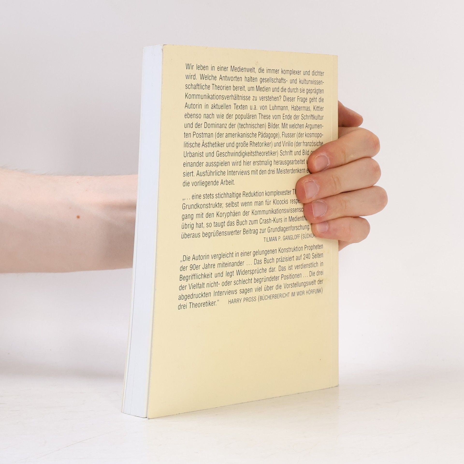 Daniela Kloock Von der Schrift- zur Bild(schirm)kultur