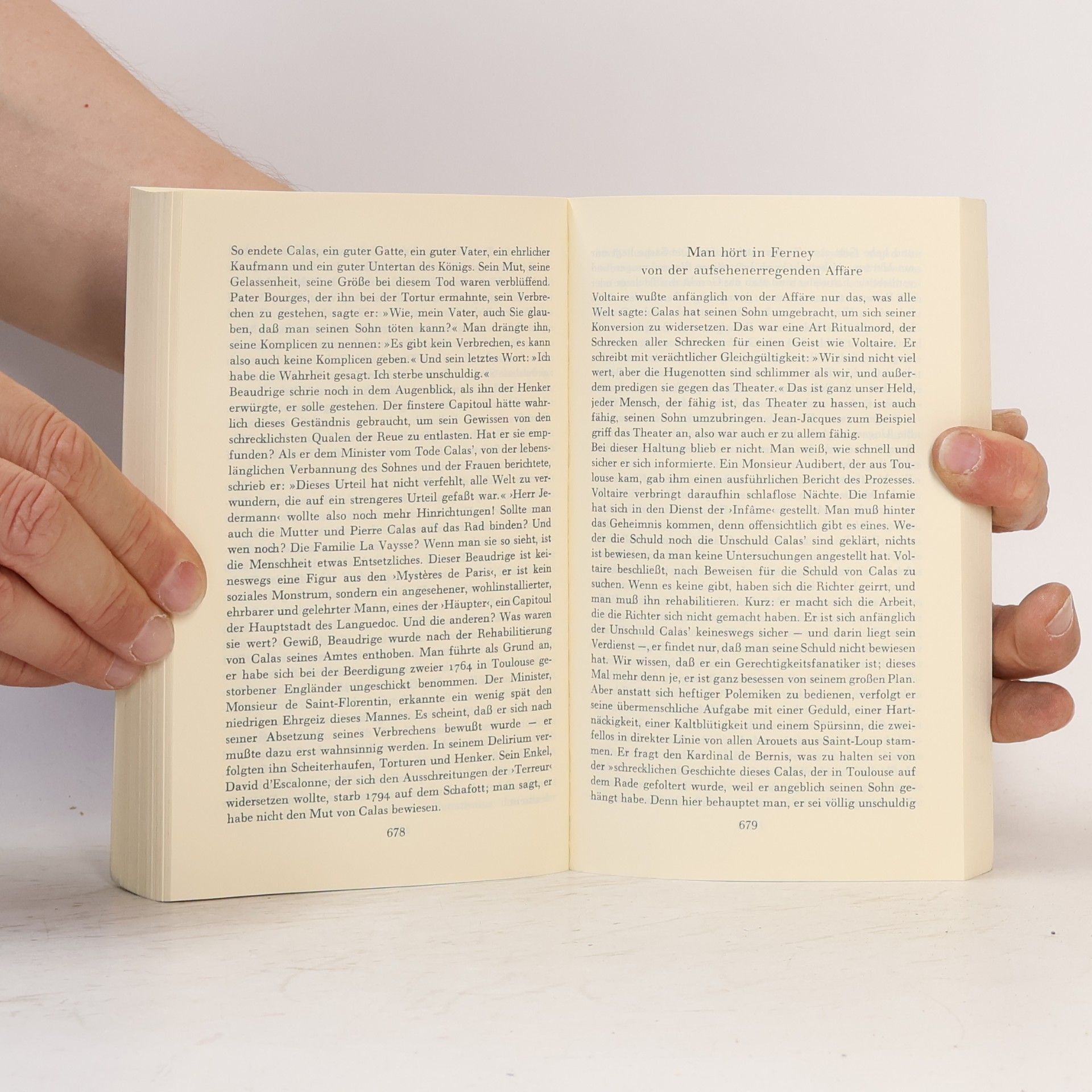 Jean Orieux Das Leben des Voltaire. Mit einer Zeittafel und einem Personenregister.