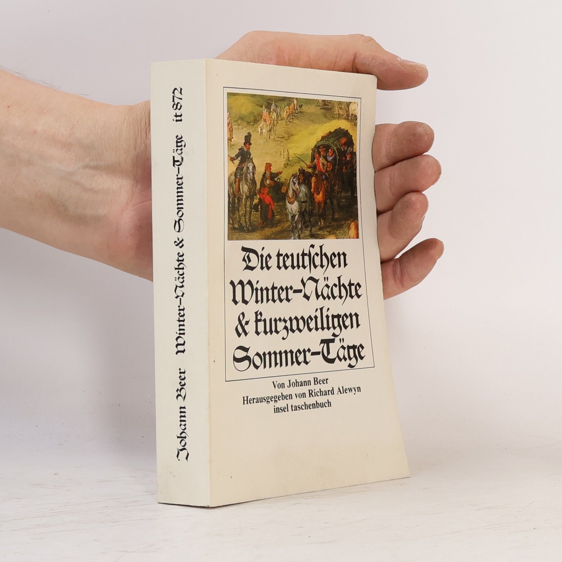 Johann Beer Die teutschen Winternächte. Die kurzweiligen Sommertäge. 2 Romane. Hrsg. v. Richard Alewyn