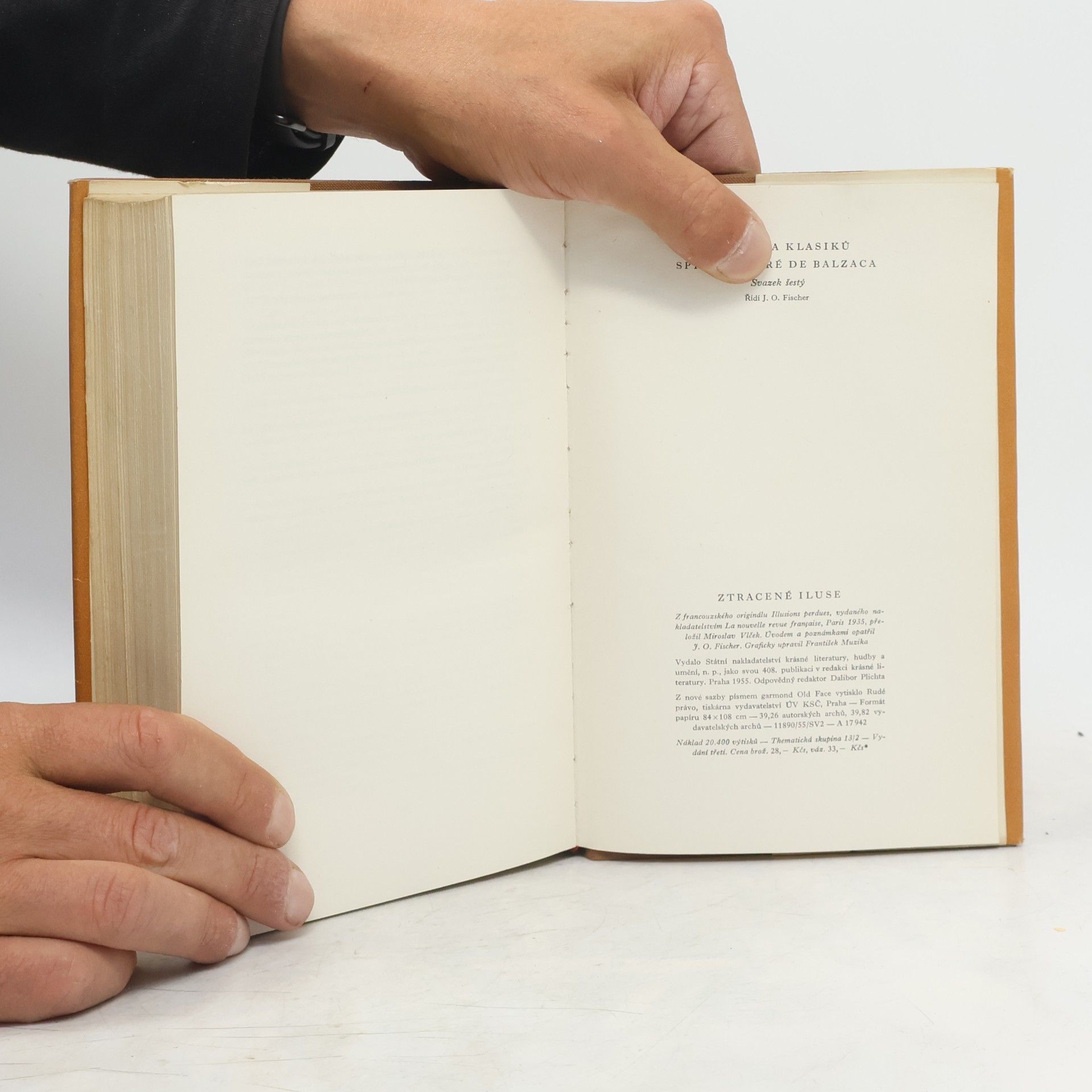 Honoré de Balzac Ztracené iluze