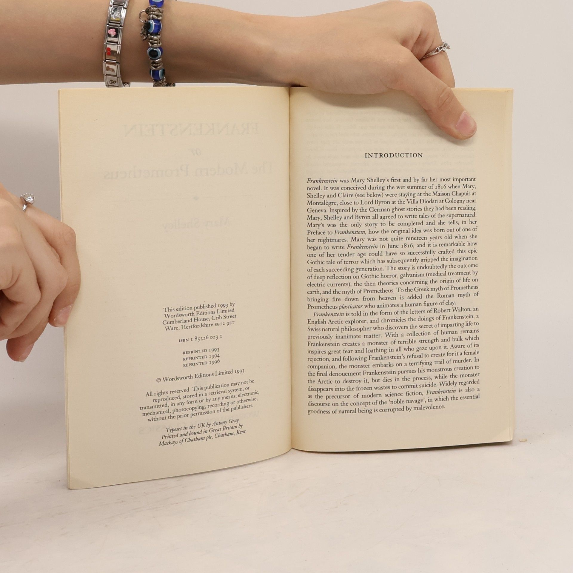 Mary Shelley Frankenstein