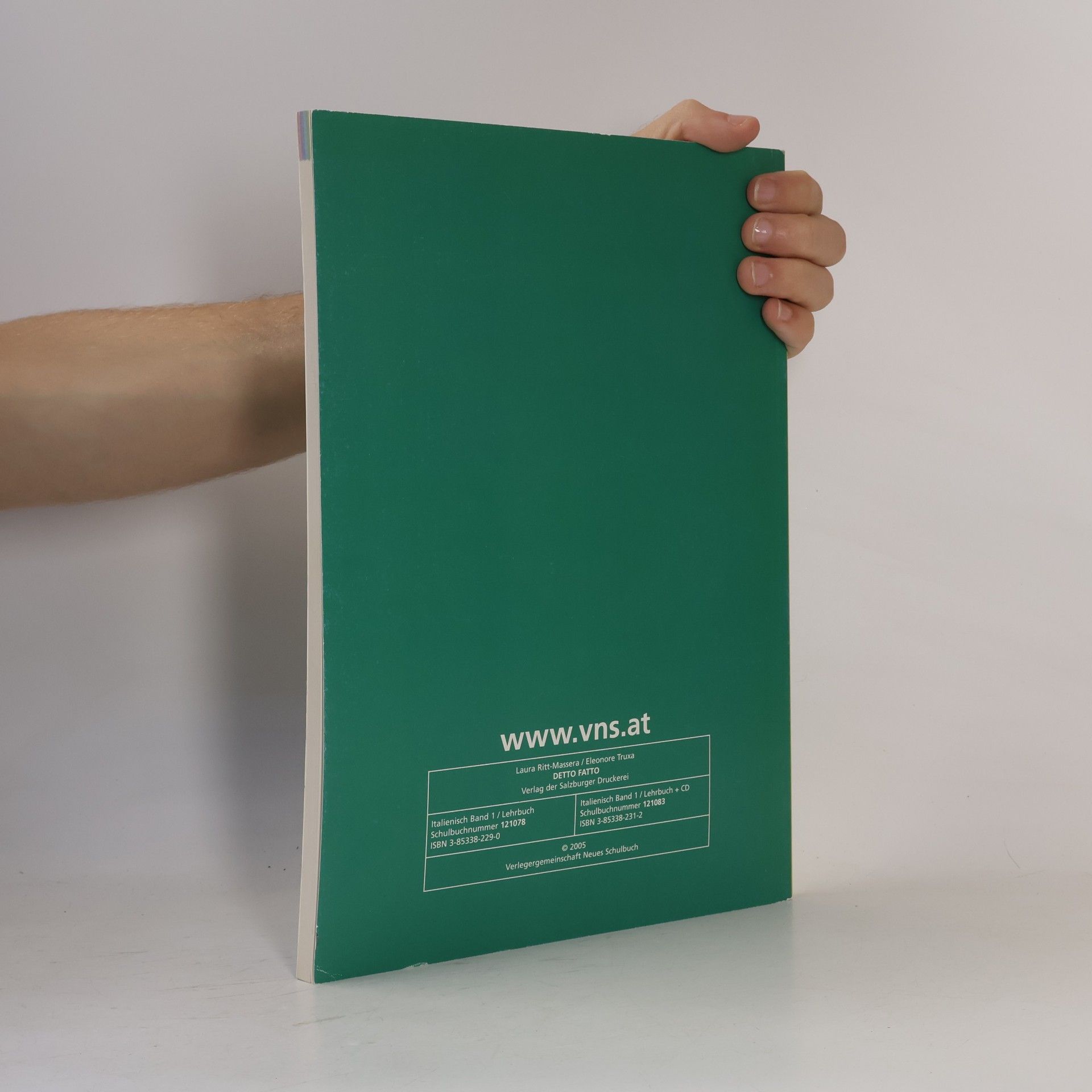 Laura Ritt-Massera Detto fatto: Italienisch 1 - Lehrbuch