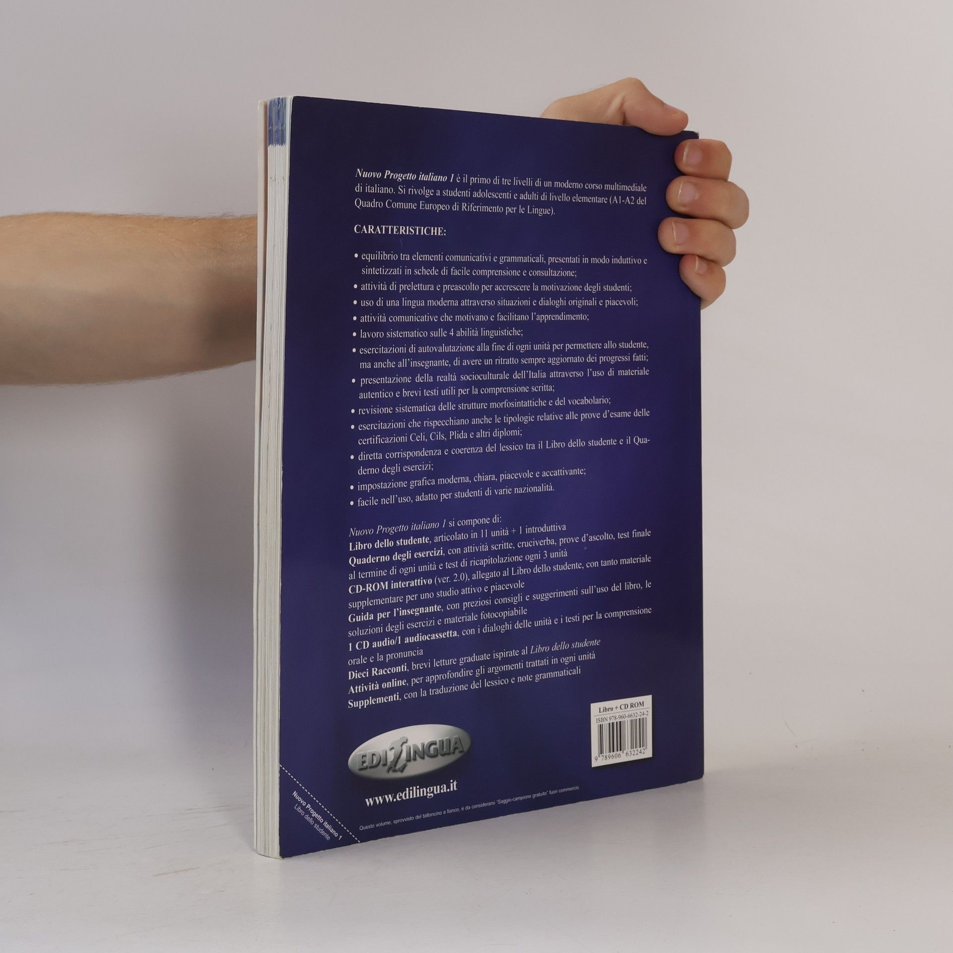 Telis Marin Nuovo progetto italiano. 1, Corso multimediale di lingua e civiltà italiana : livello elementare : libro dello studente