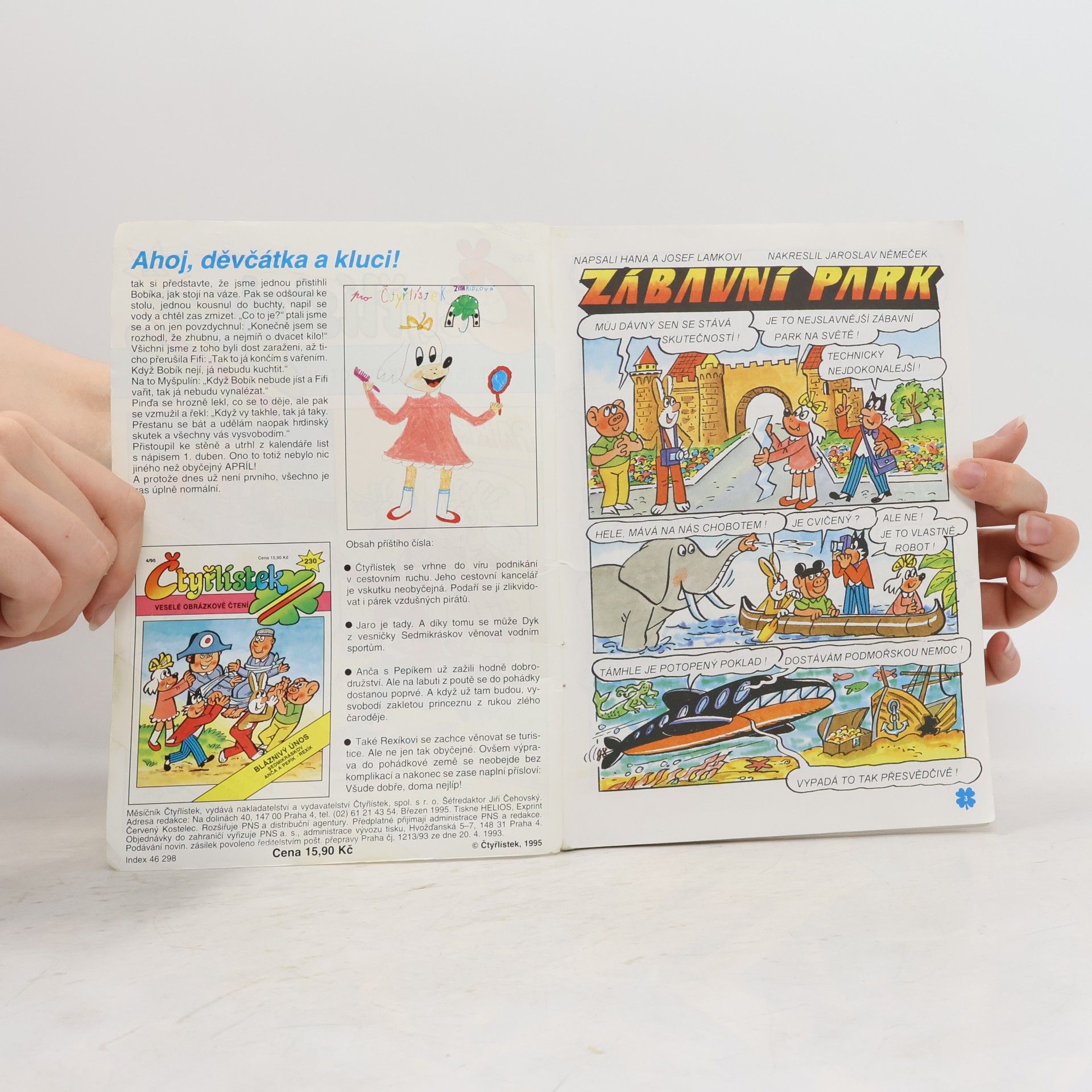 Collectif d'auteurs Čtyřlístek 229. 3/1995