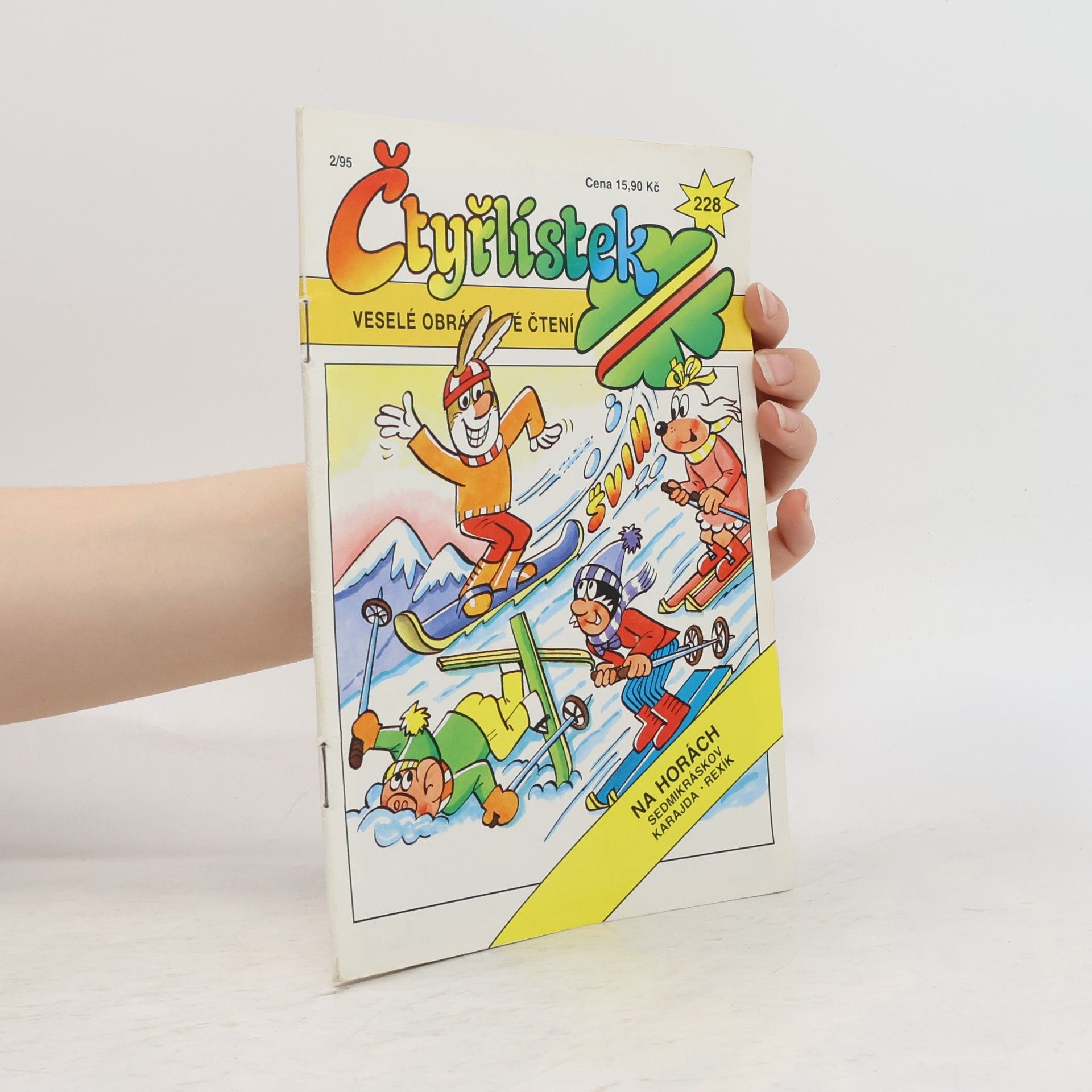Collectif d'auteurs Čtyřlístek 228, 2/1995. Na horách