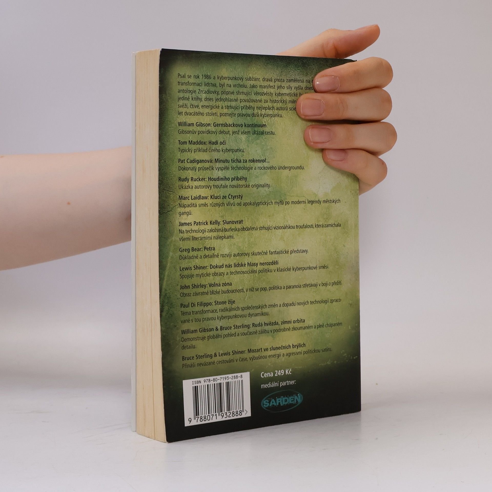 Bruce Sterling Zrcadlovky – Kyberpunková antologie