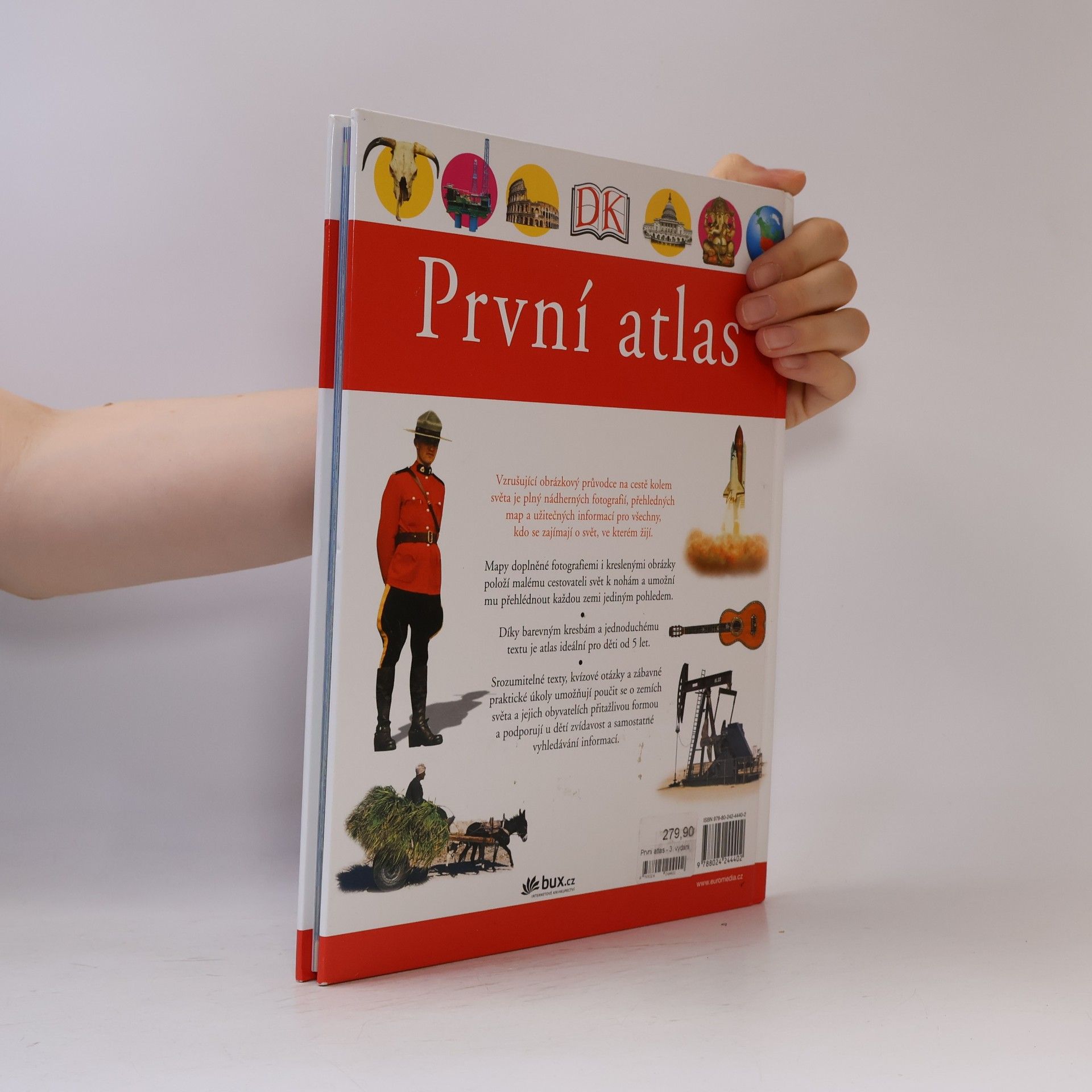 Kateřina Danielová První atlas. Příručka pro nejmenší čtenáře a spisovatele