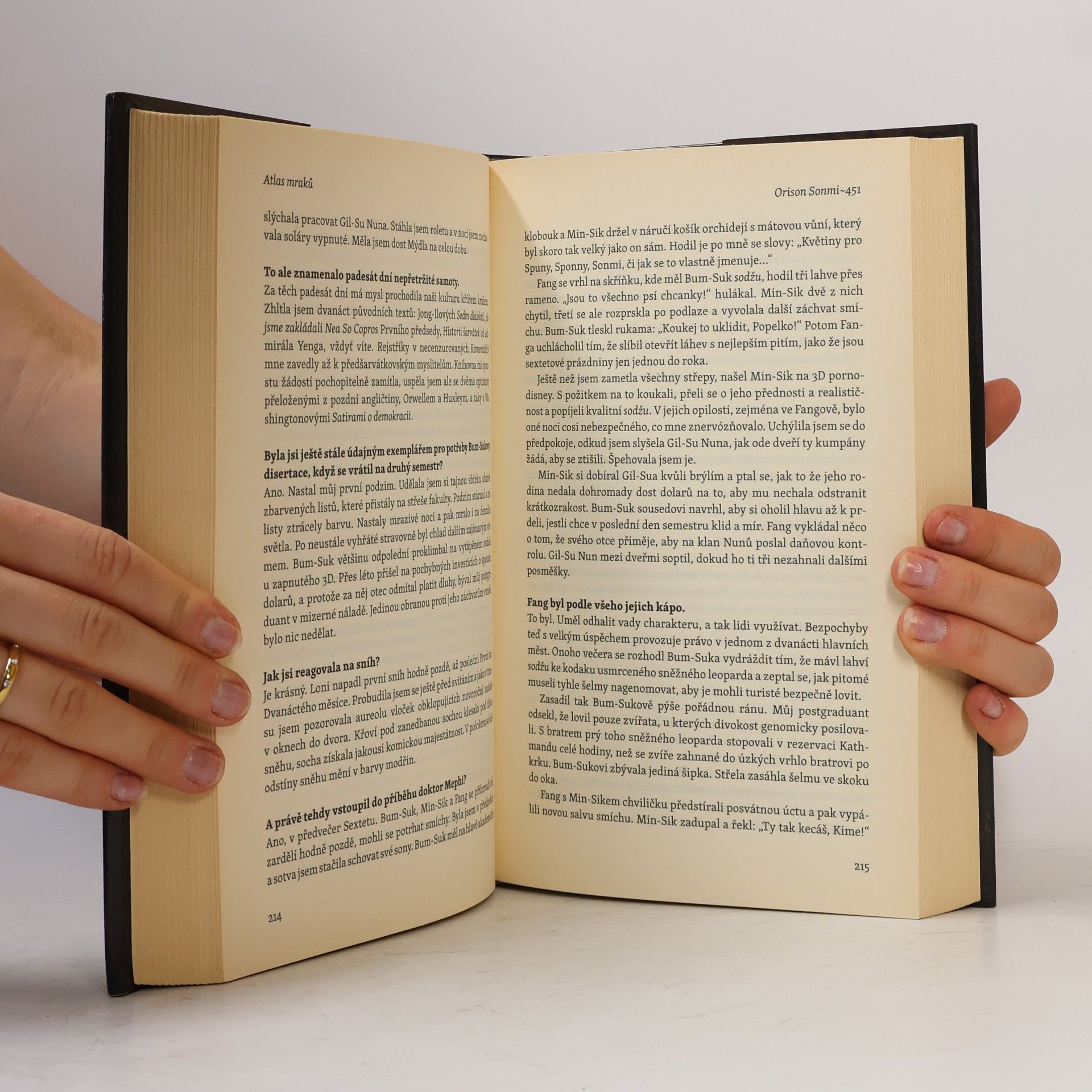 David Mitchell Atlas mraků
