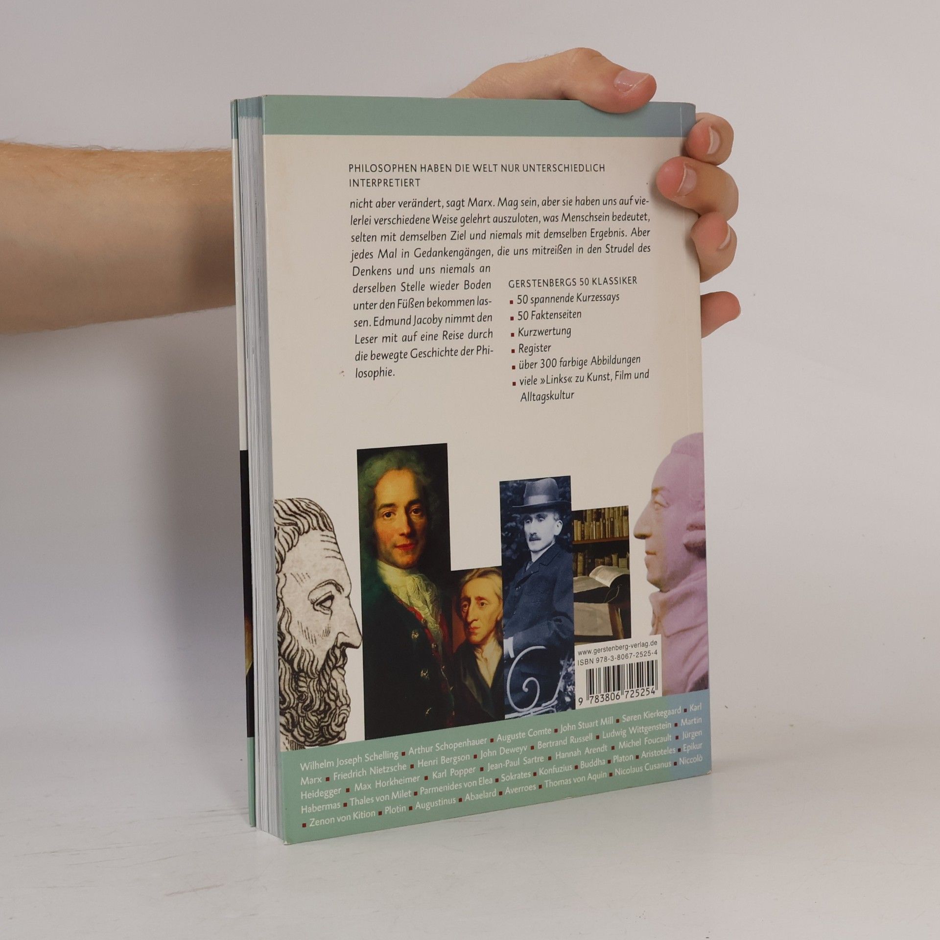 Edmund Jacoby 50 Klassiker Philosophen. Denker von der Antike bis heute