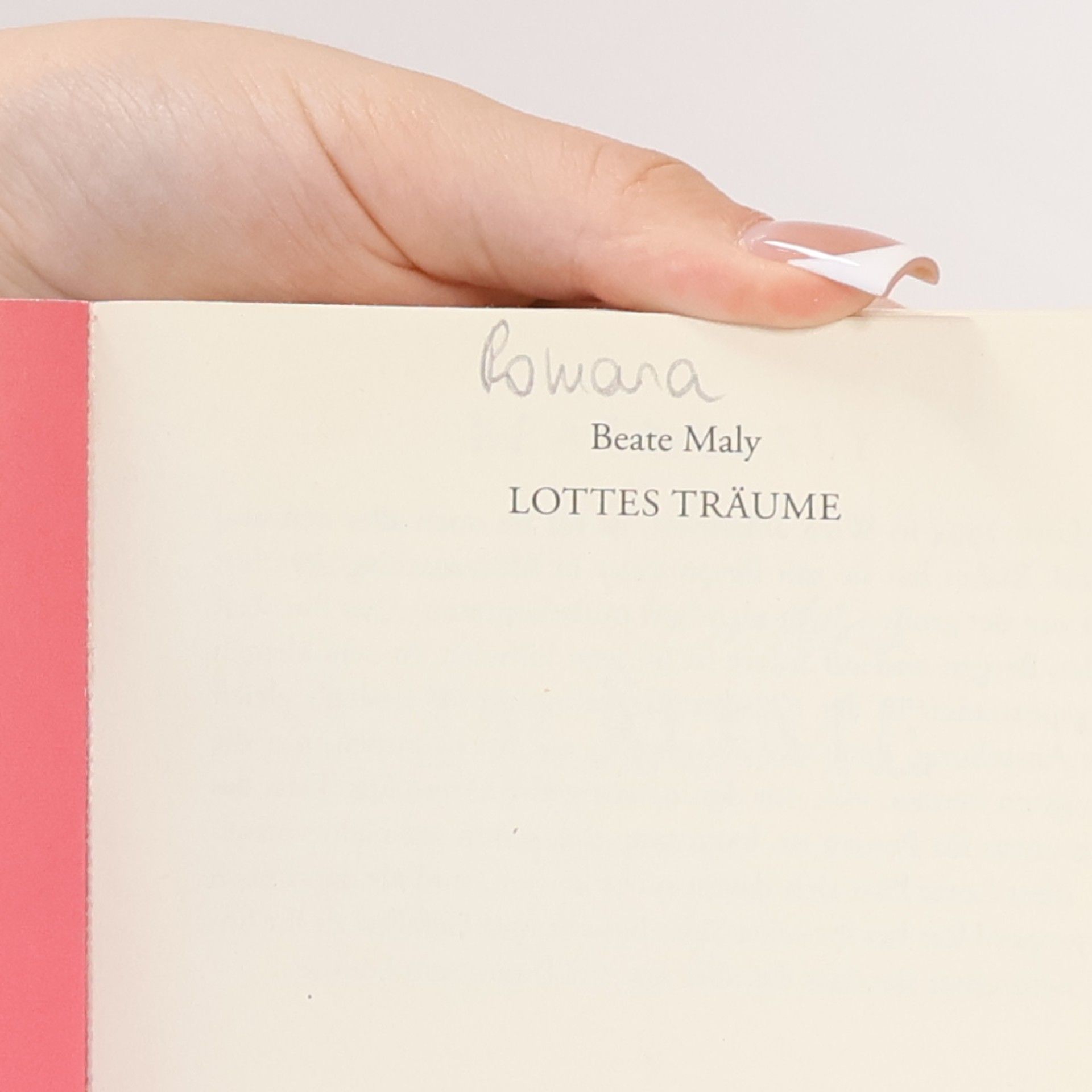 Beate Maly Lottes Träume