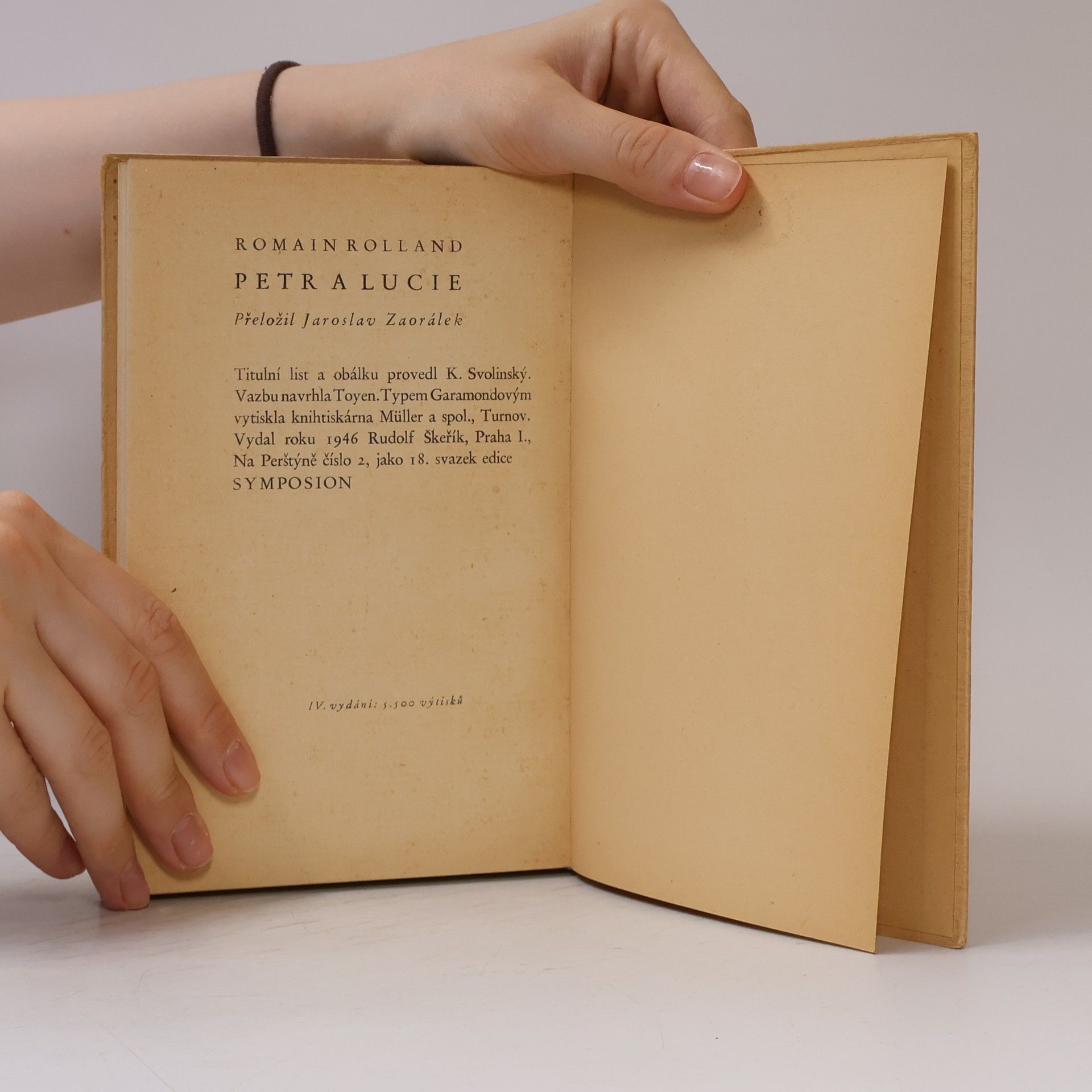 Romain Rolland Petr a Lucie