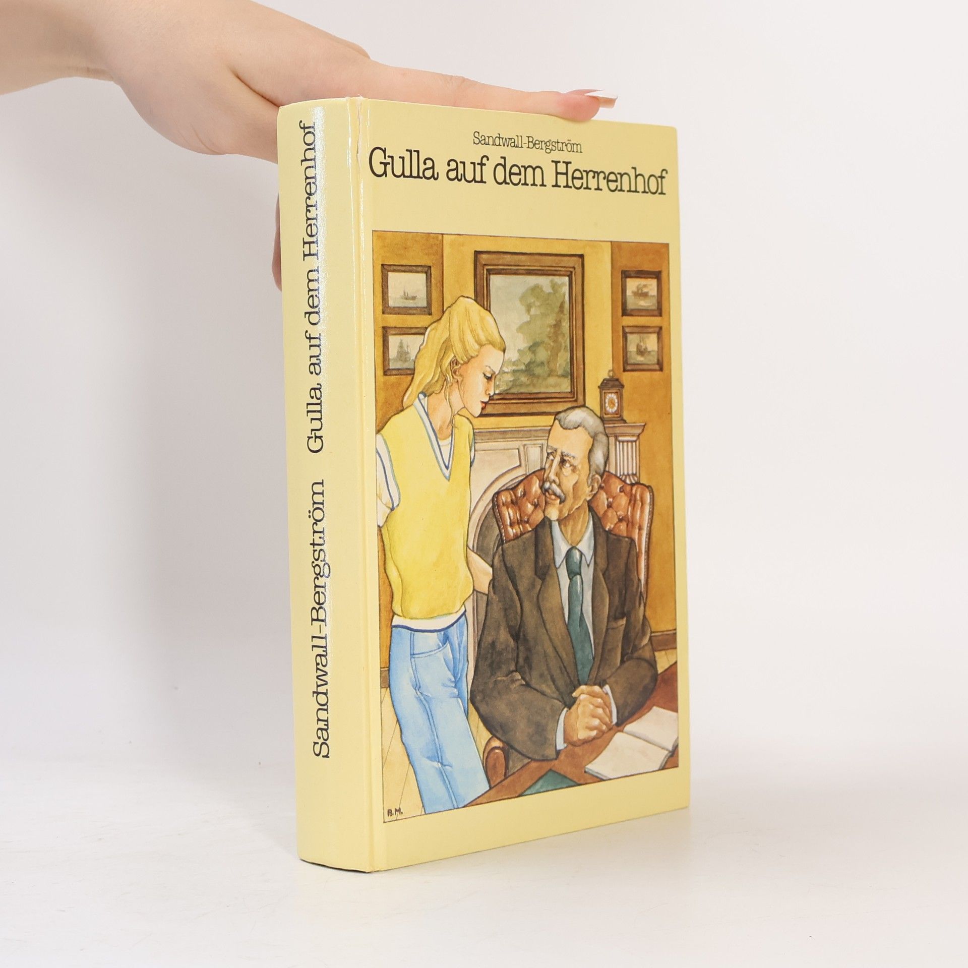 Martha Sandwall-Bergström Gulla auf dem Herrenhof