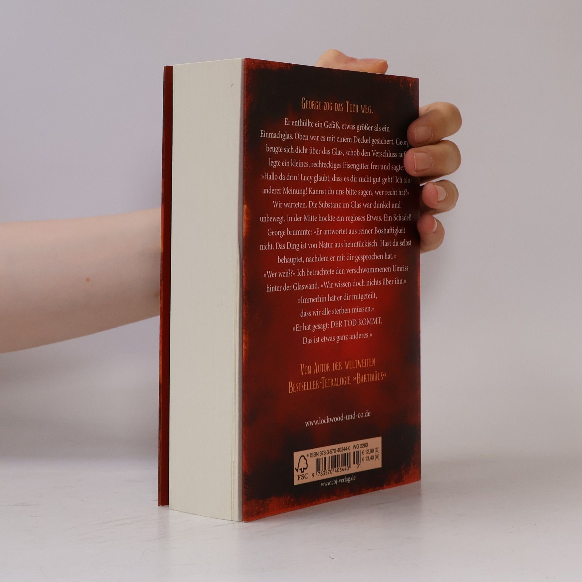 Jonathan Stroud Der wispernde Schädel