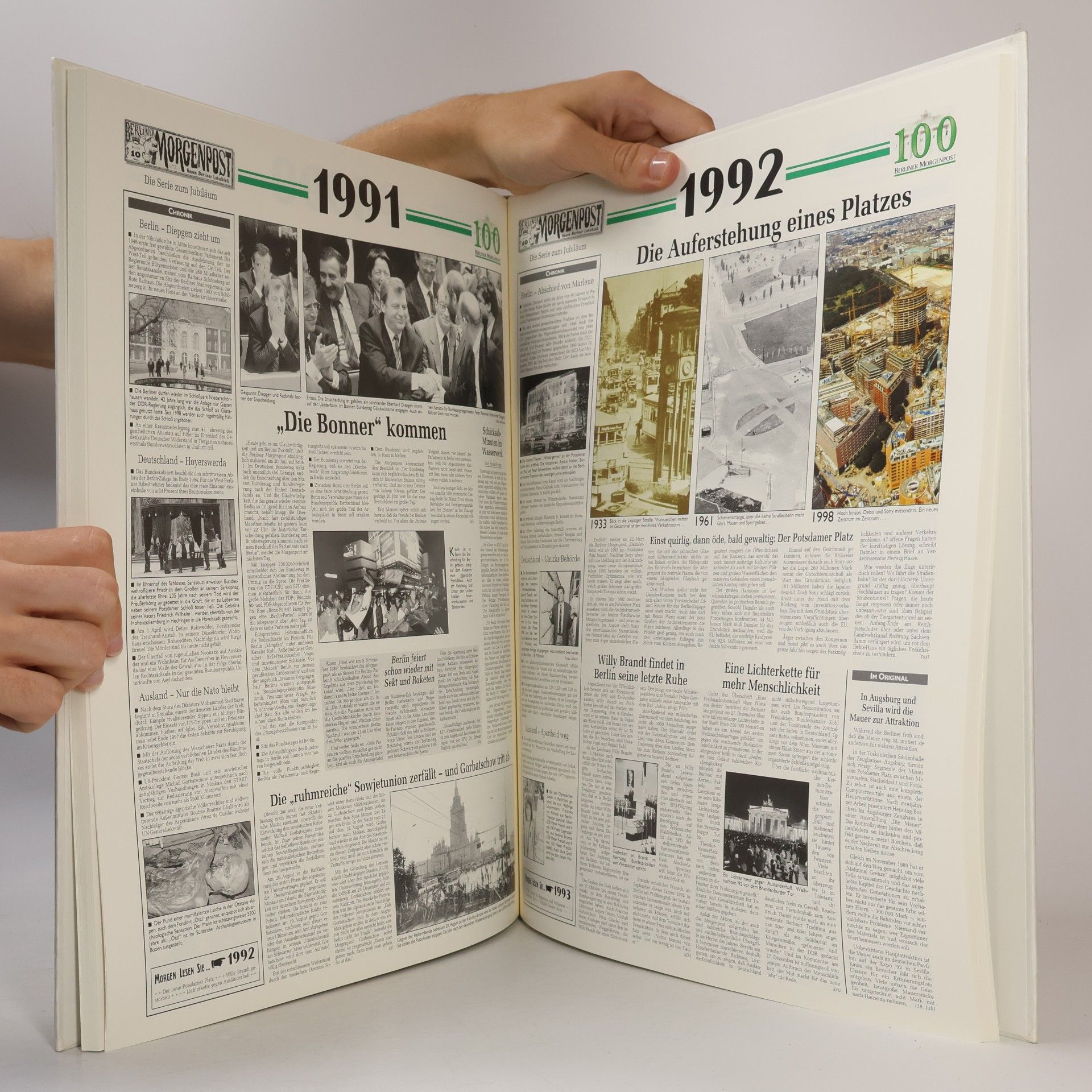 Autorenkollektiv 100 Jahre Berliner Morgenpost: Das Buch 1898–1998