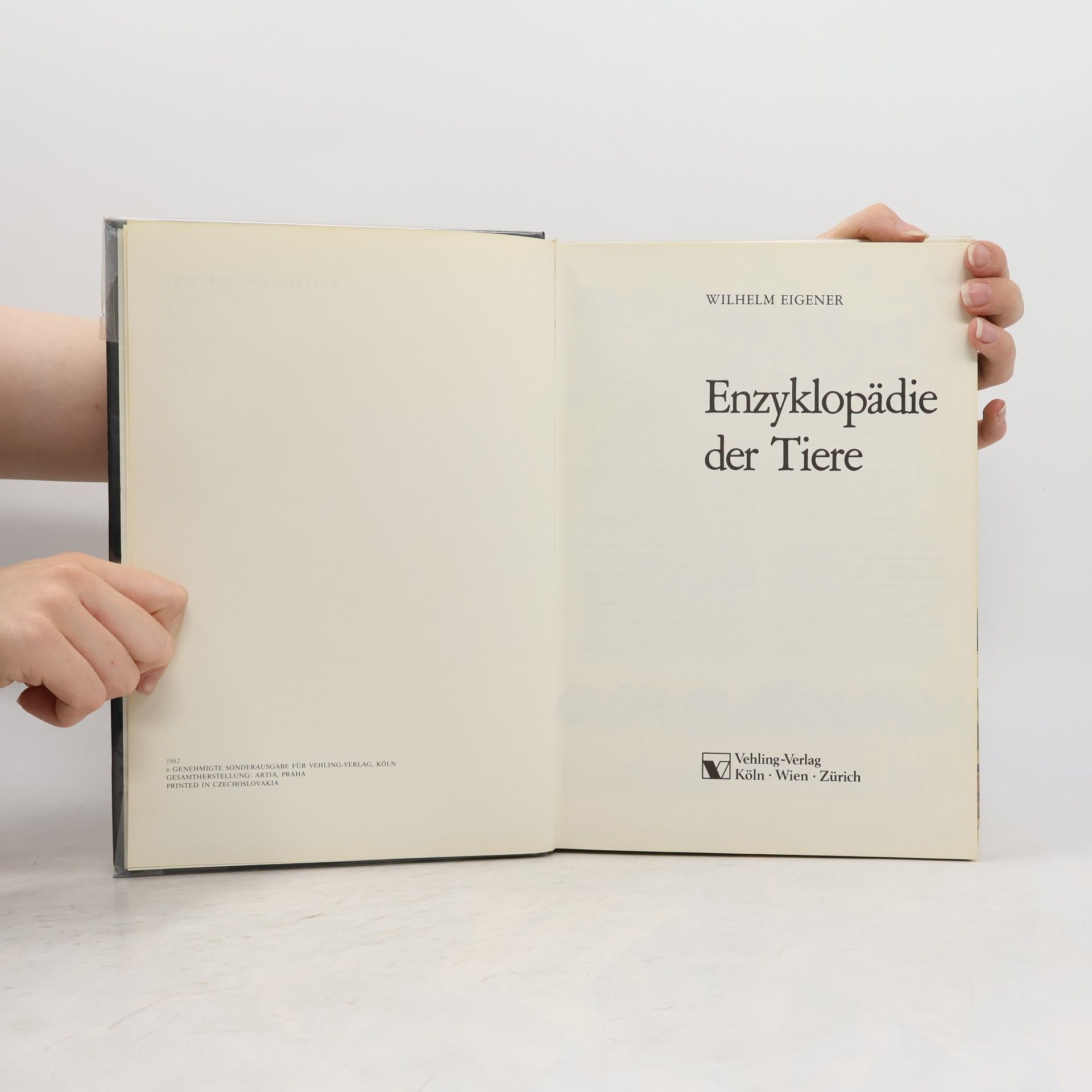 Wilhelm Eigener Enzyklopädie der Tiere. Band 2