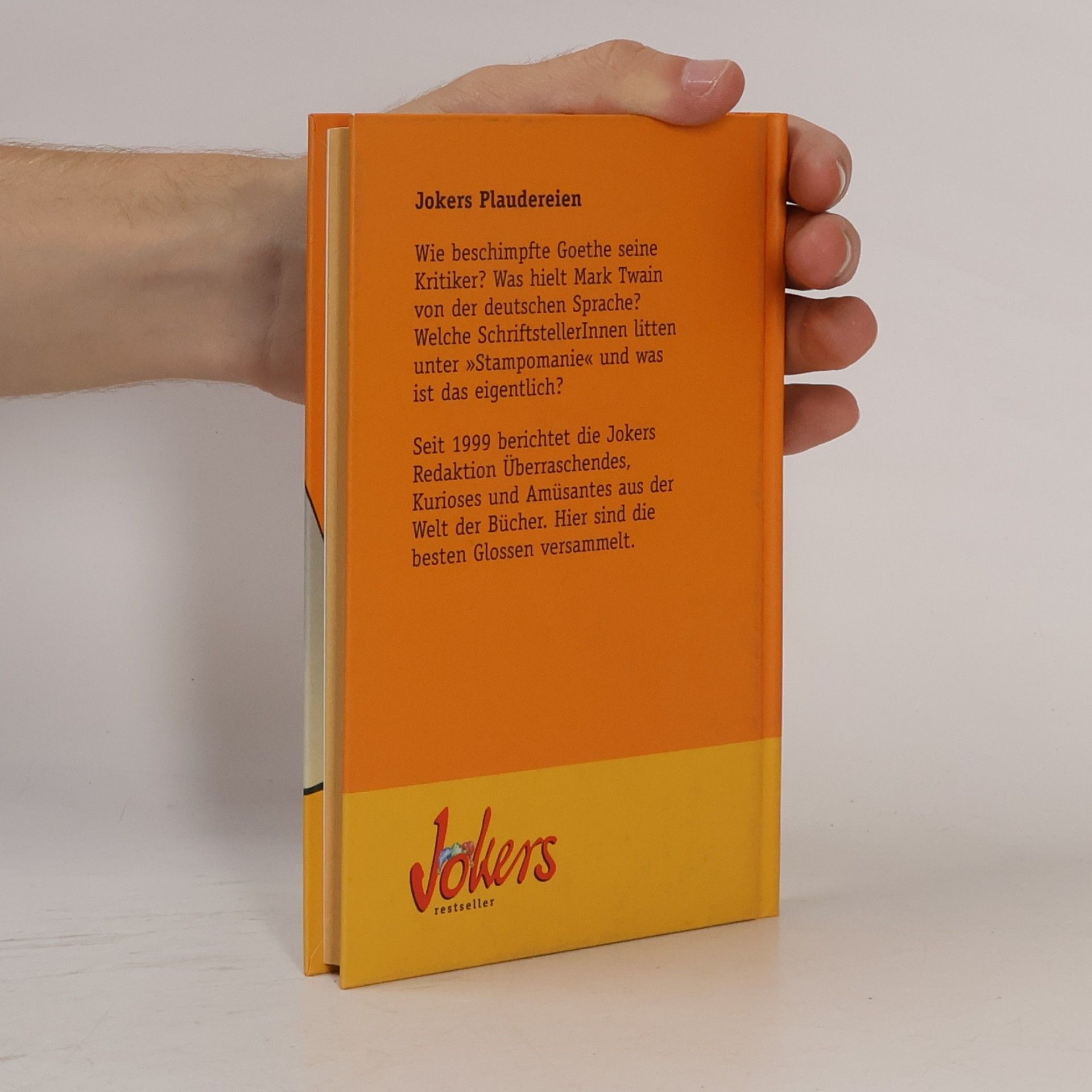 Autorenkollektiv Jokers Plaudereien. Gesammelte Glossen von 1999-2004