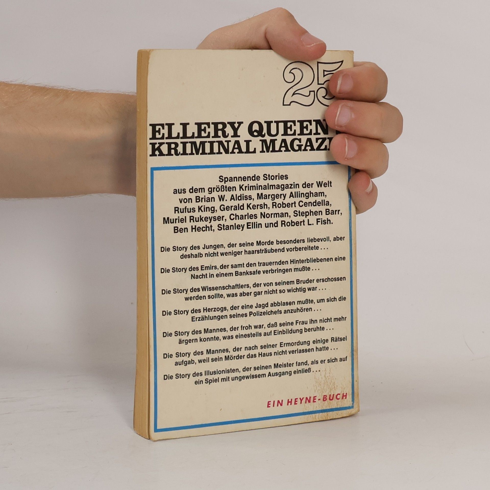 Ellery Queen Ellery Queen's Kriminal Magazin 25