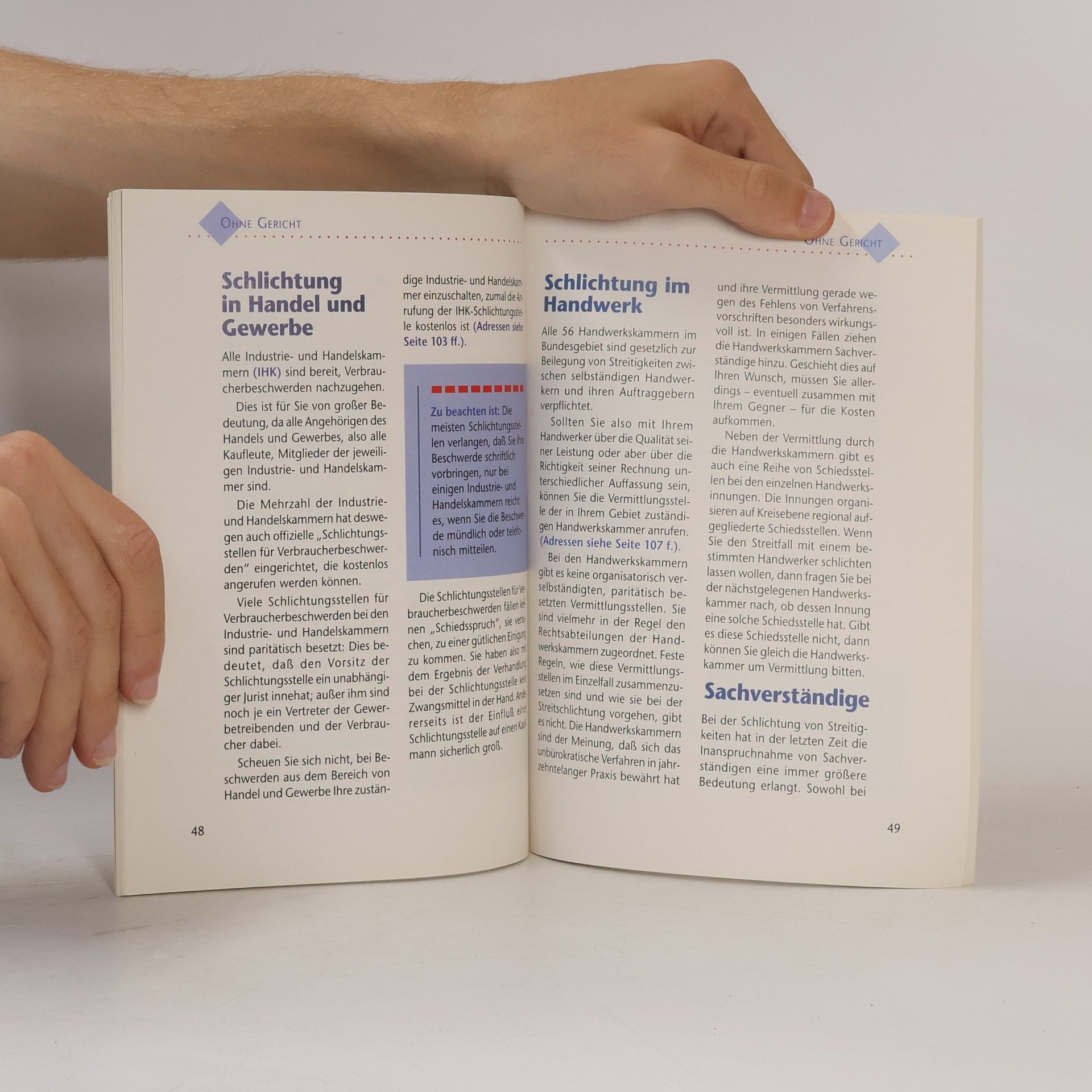 Various authors Schlichten ist besser als Richten