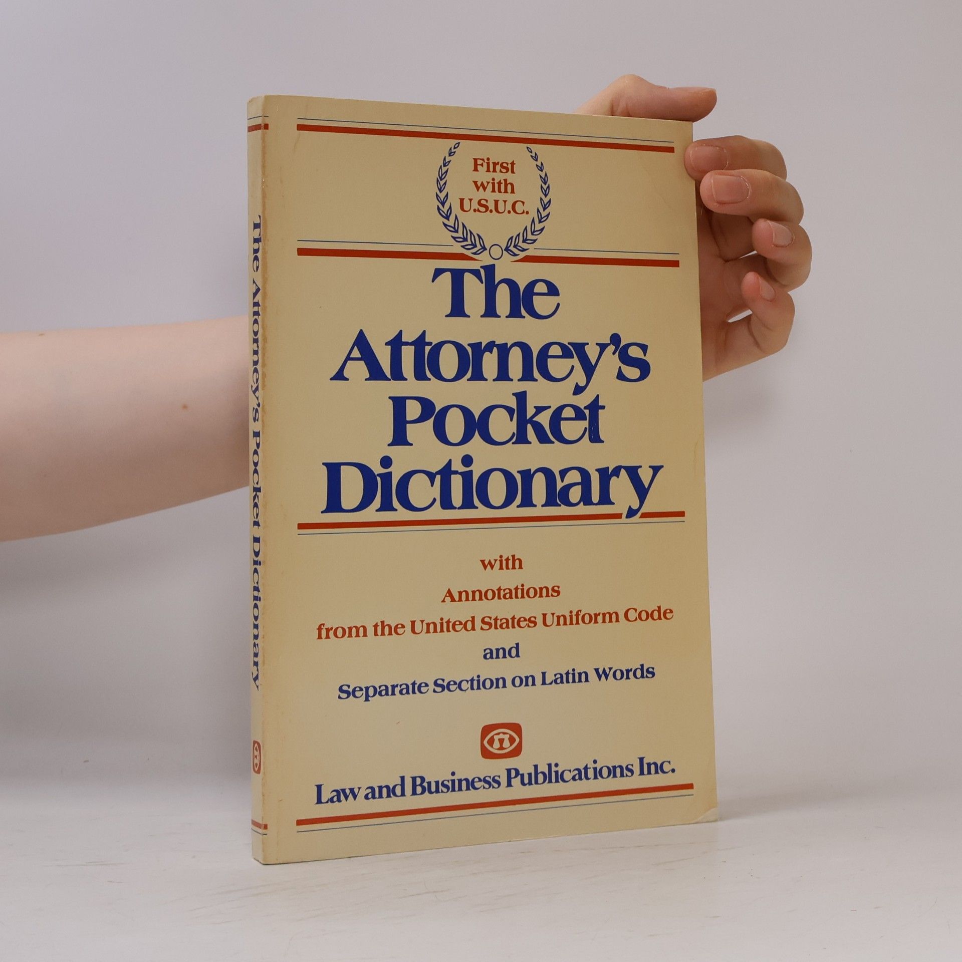Houghton Mifflin Company Attorney's Pocket Dictionary