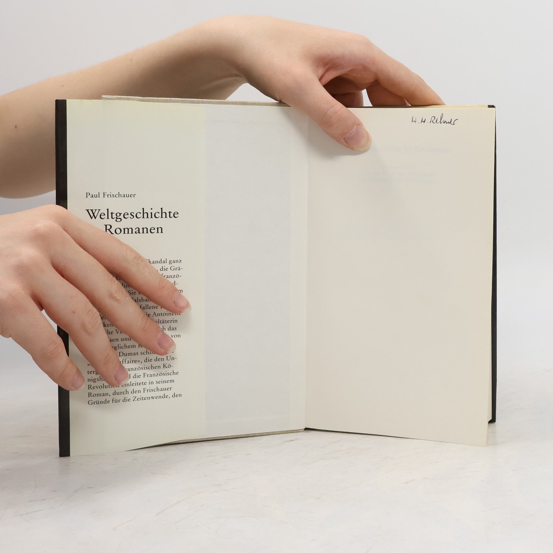 Paul Frischauer Weltgeschichte in Romanen 6