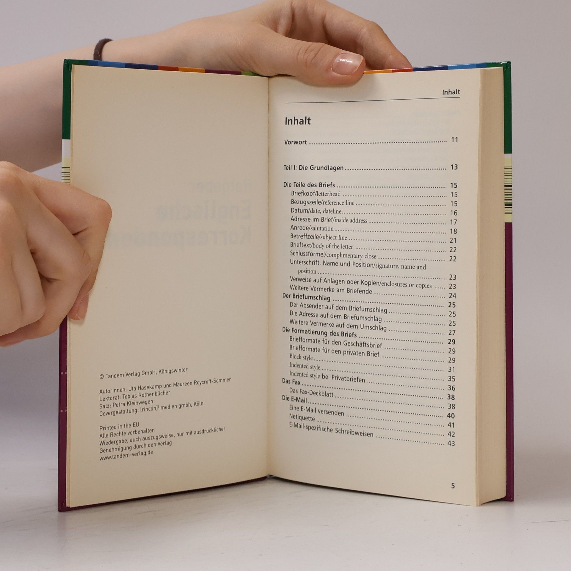 Autorenkollektiv Ratgeber Englische Korrespondenz
