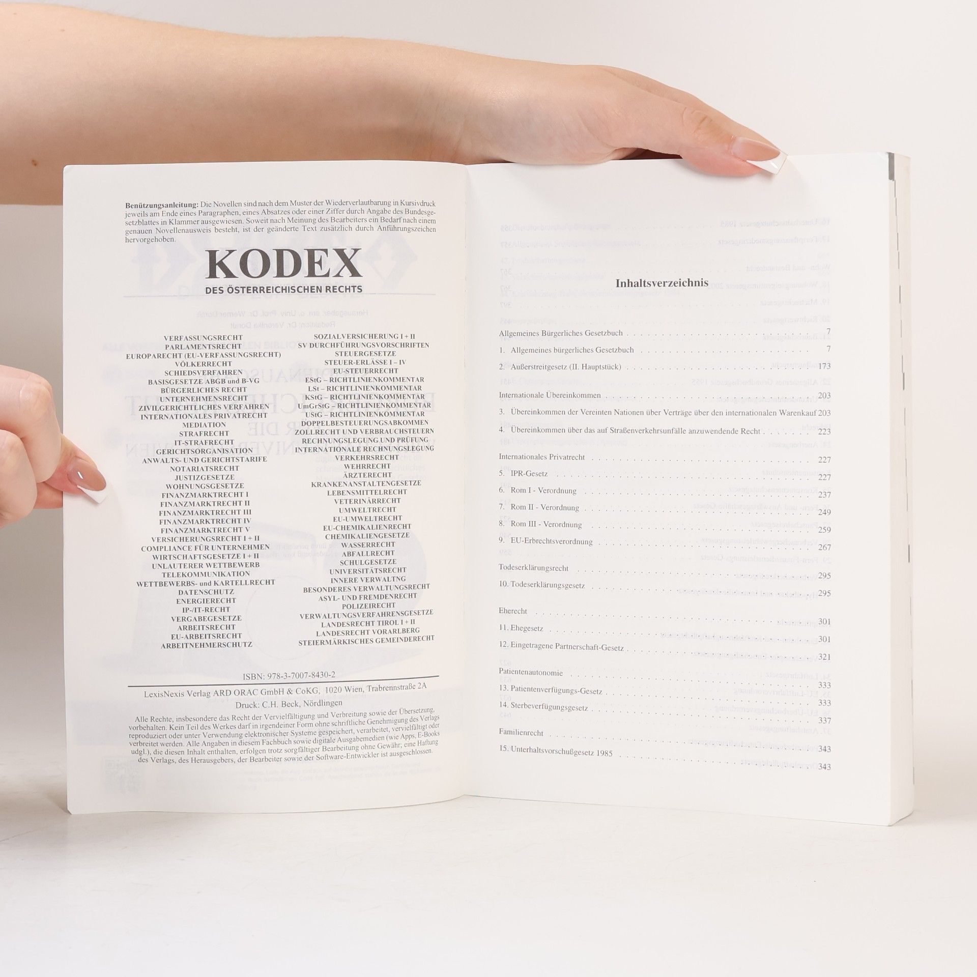 Werner Doralt Kodex Bürgerliches Recht für die WU 2023/24 - inkl. App: Studienausgabe für die WU Wien - 2. Auflage - Stand 1.9.2023