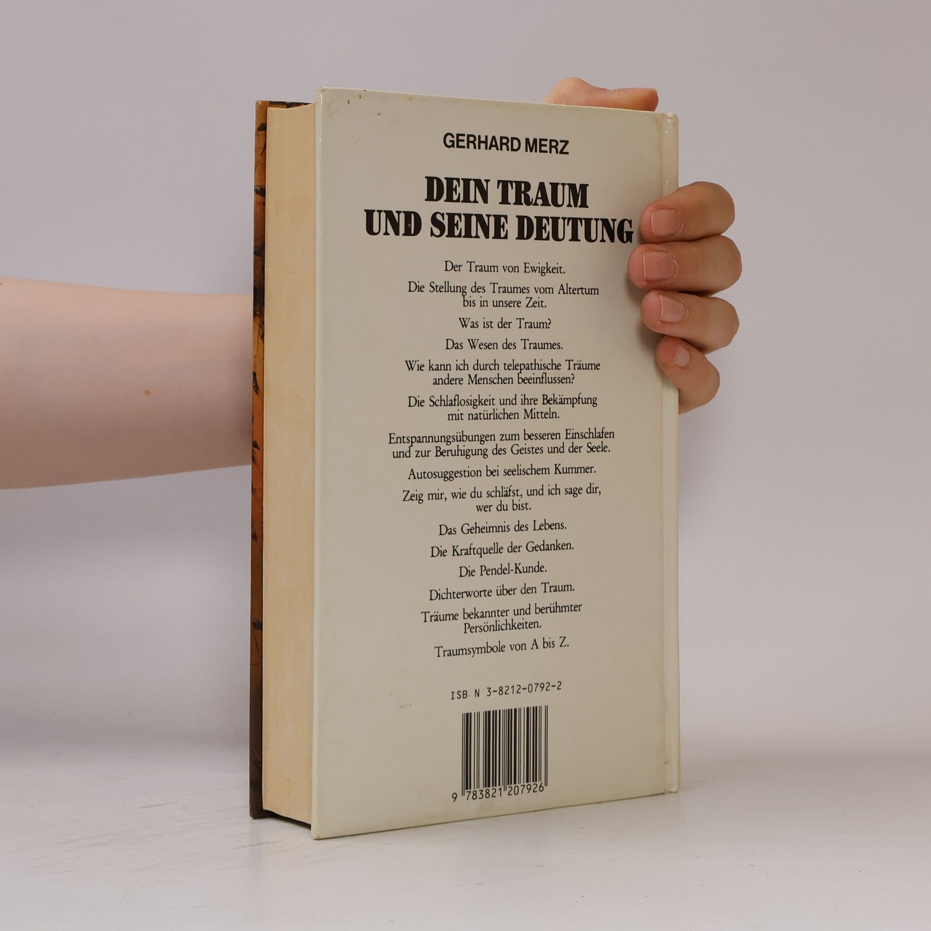 Gerhard Merz Dein Traum und seine Deutung