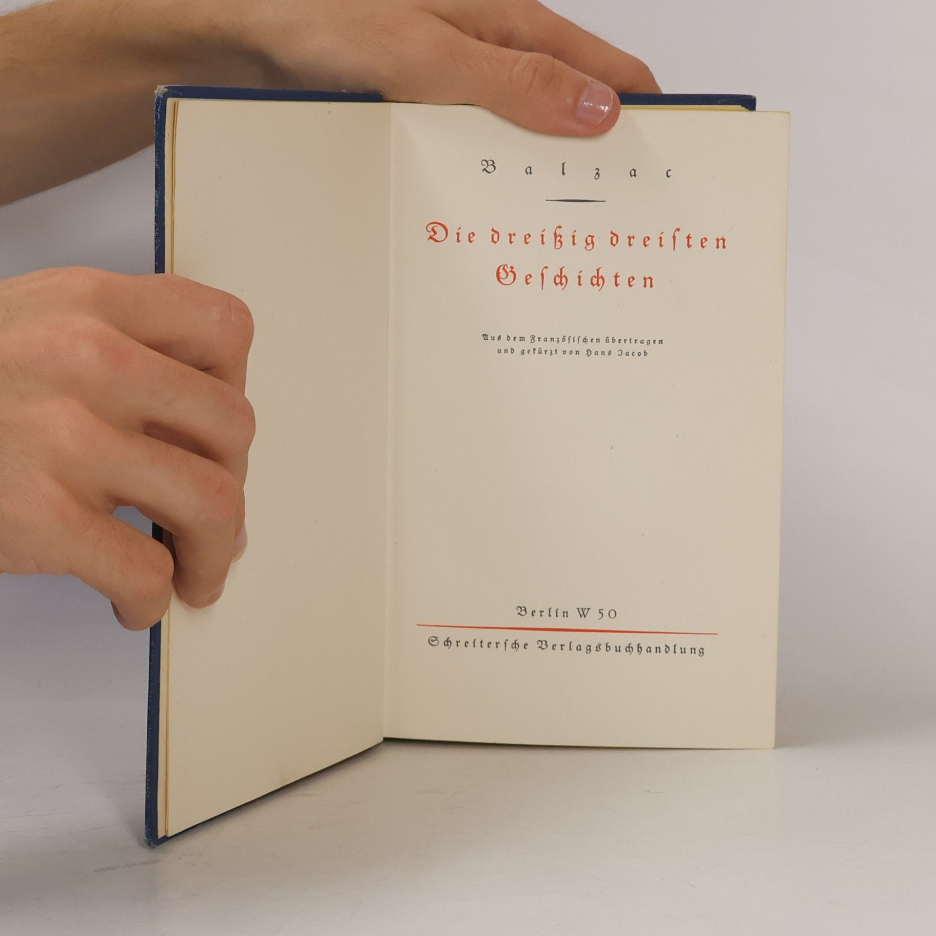 Honoré de Balzac Die dreißig dreisten Geschichten