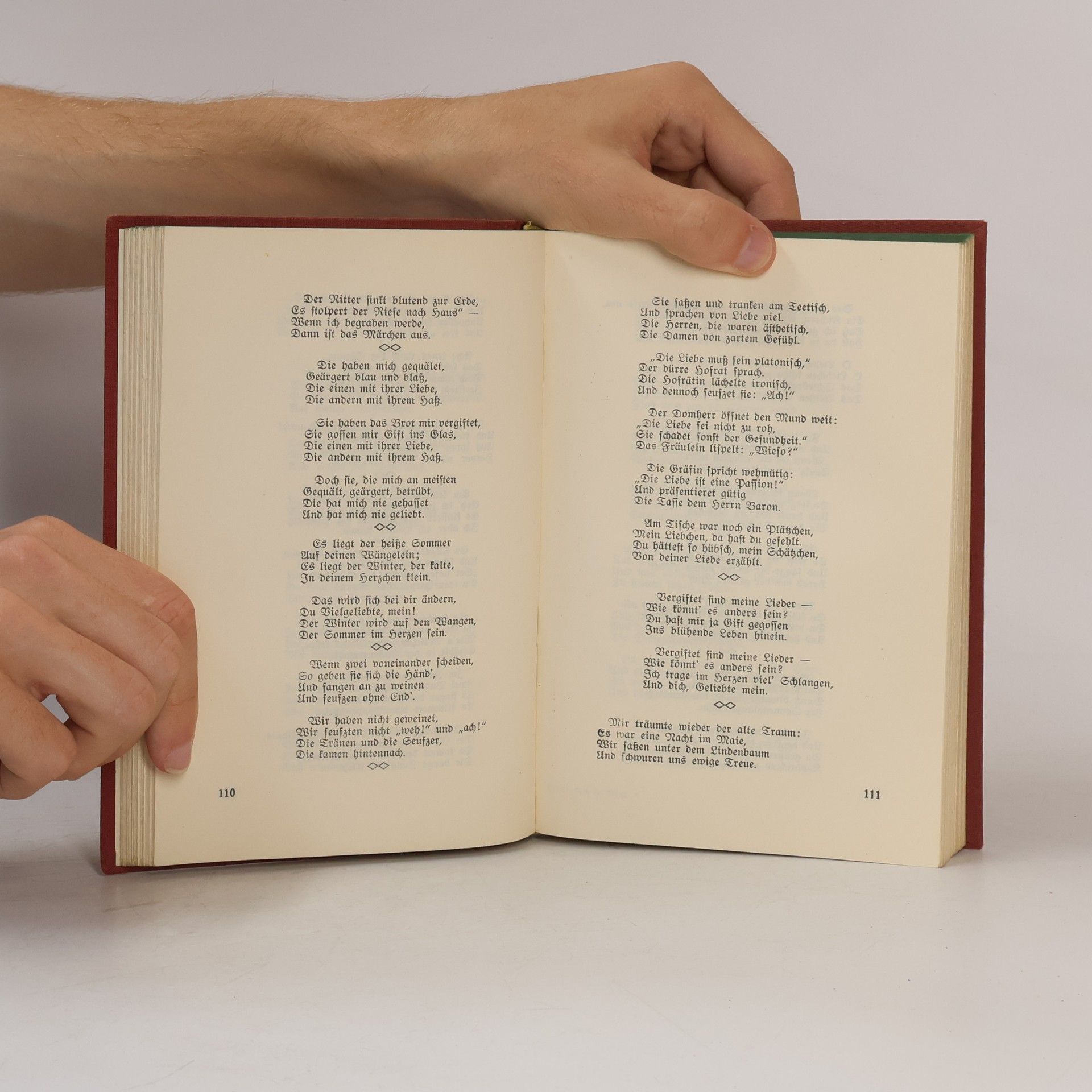 Heinrich Heine Buch der Lieder. Neue Gedichte