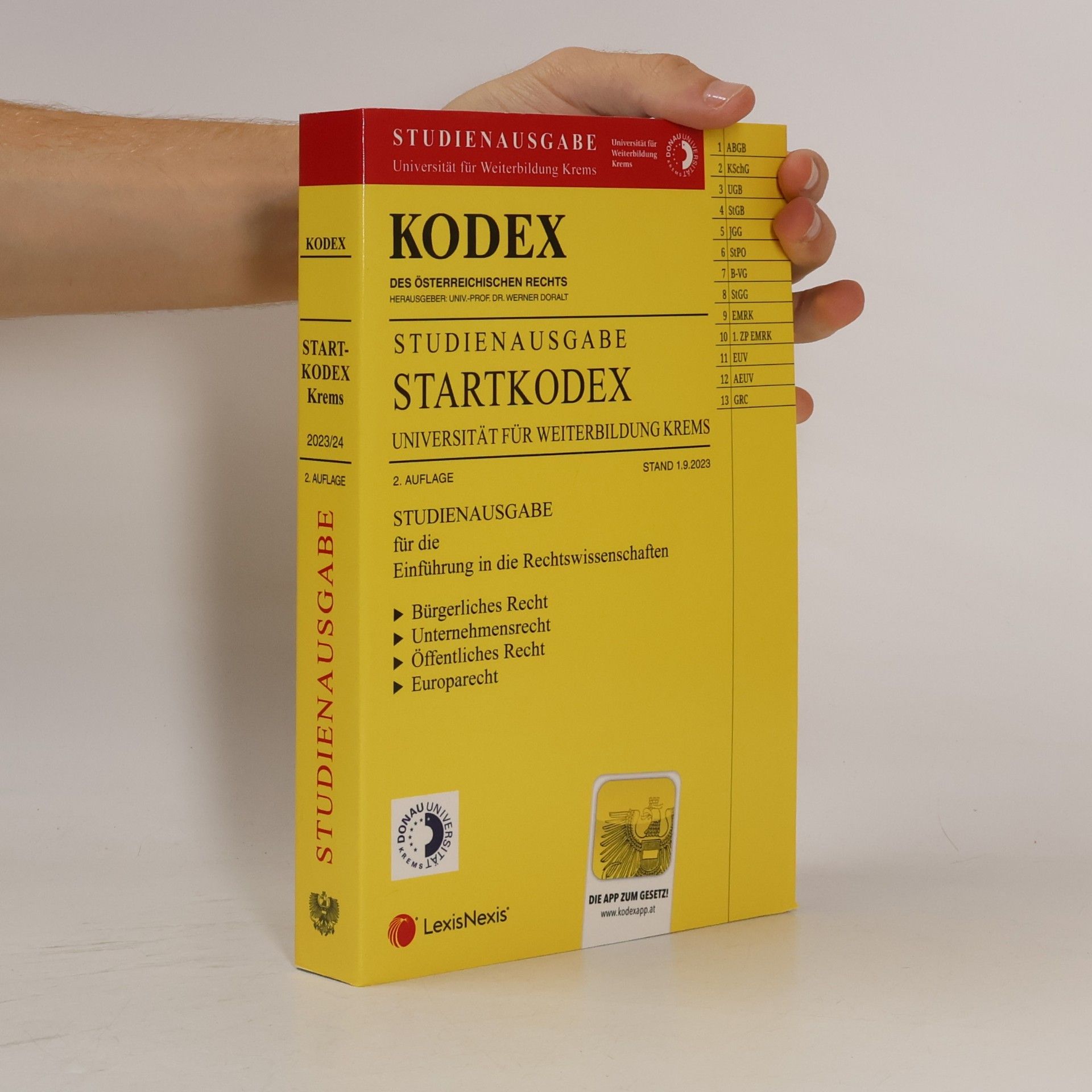 Werner Doralt Kodex Startkodex