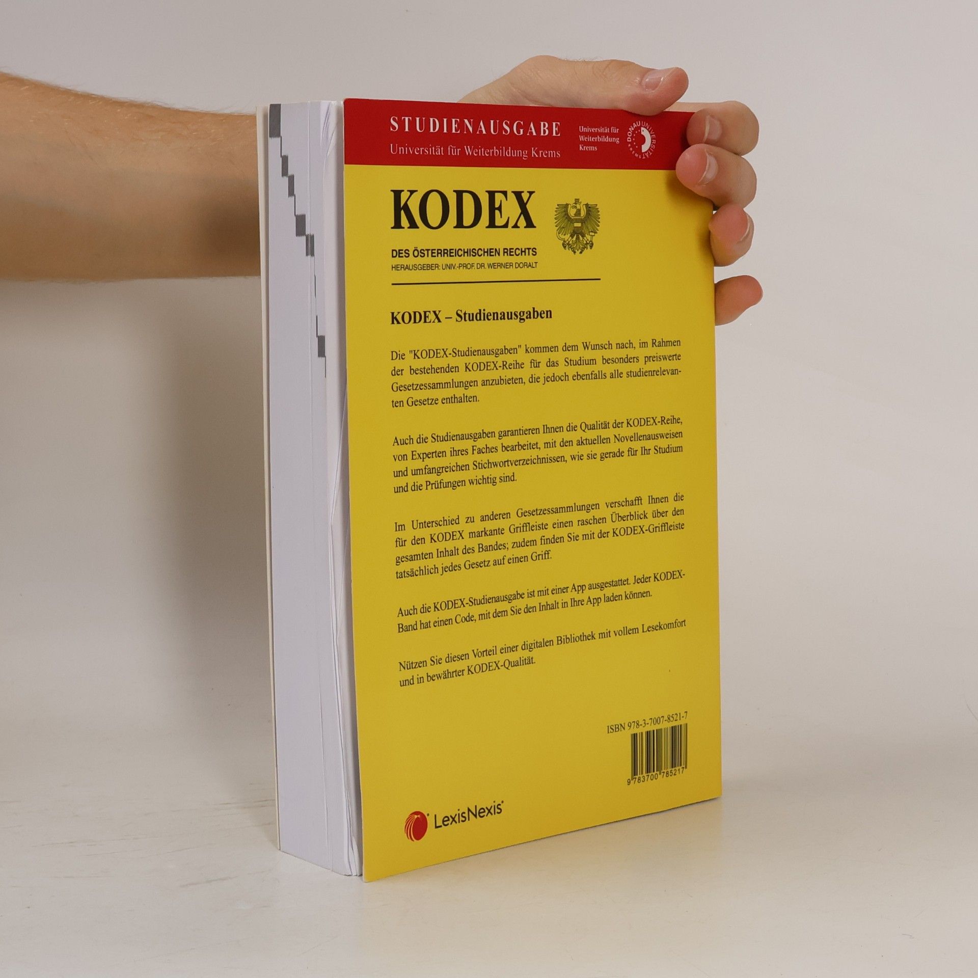 Werner Doralt Kodex Startkodex
