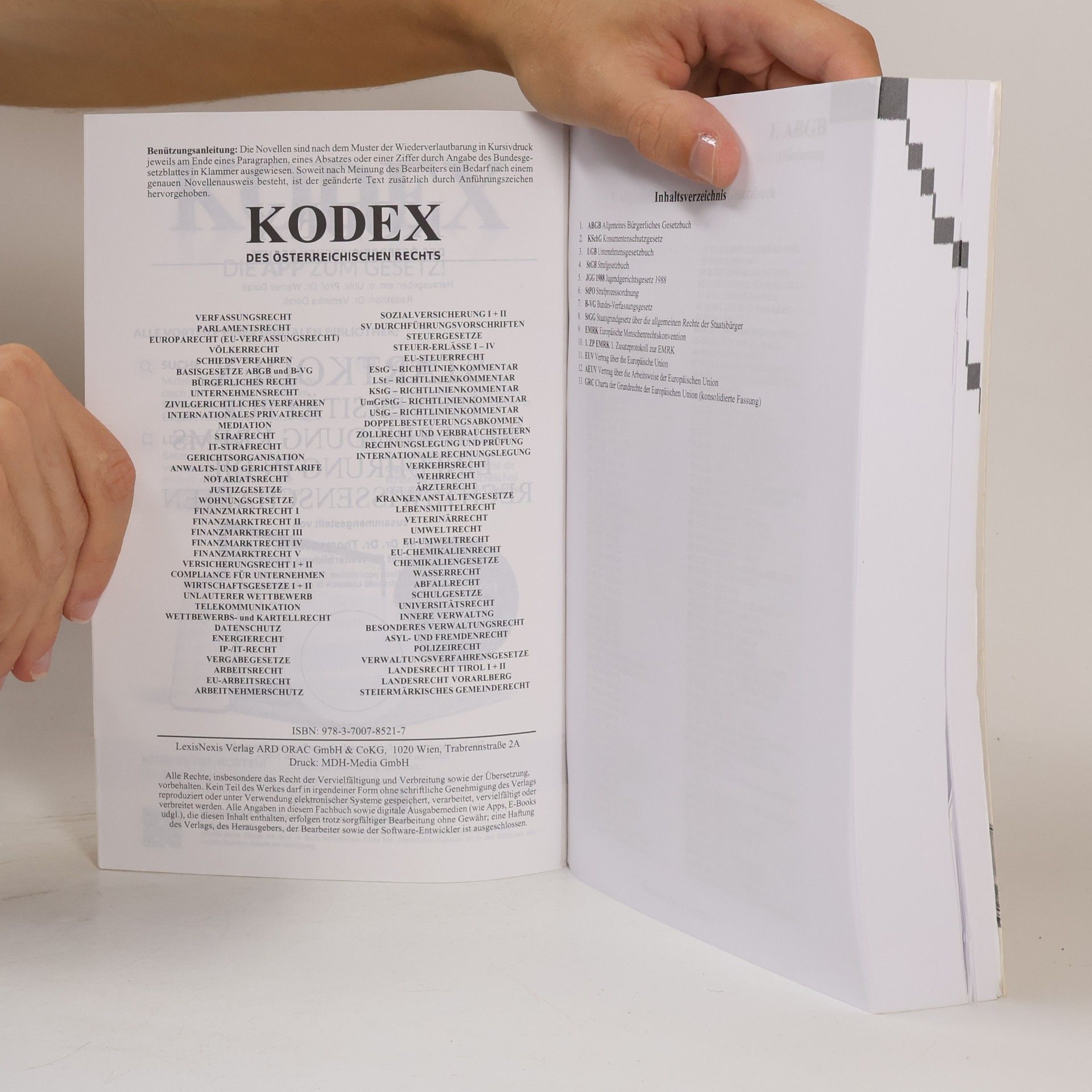 Werner Doralt Kodex Startkodex