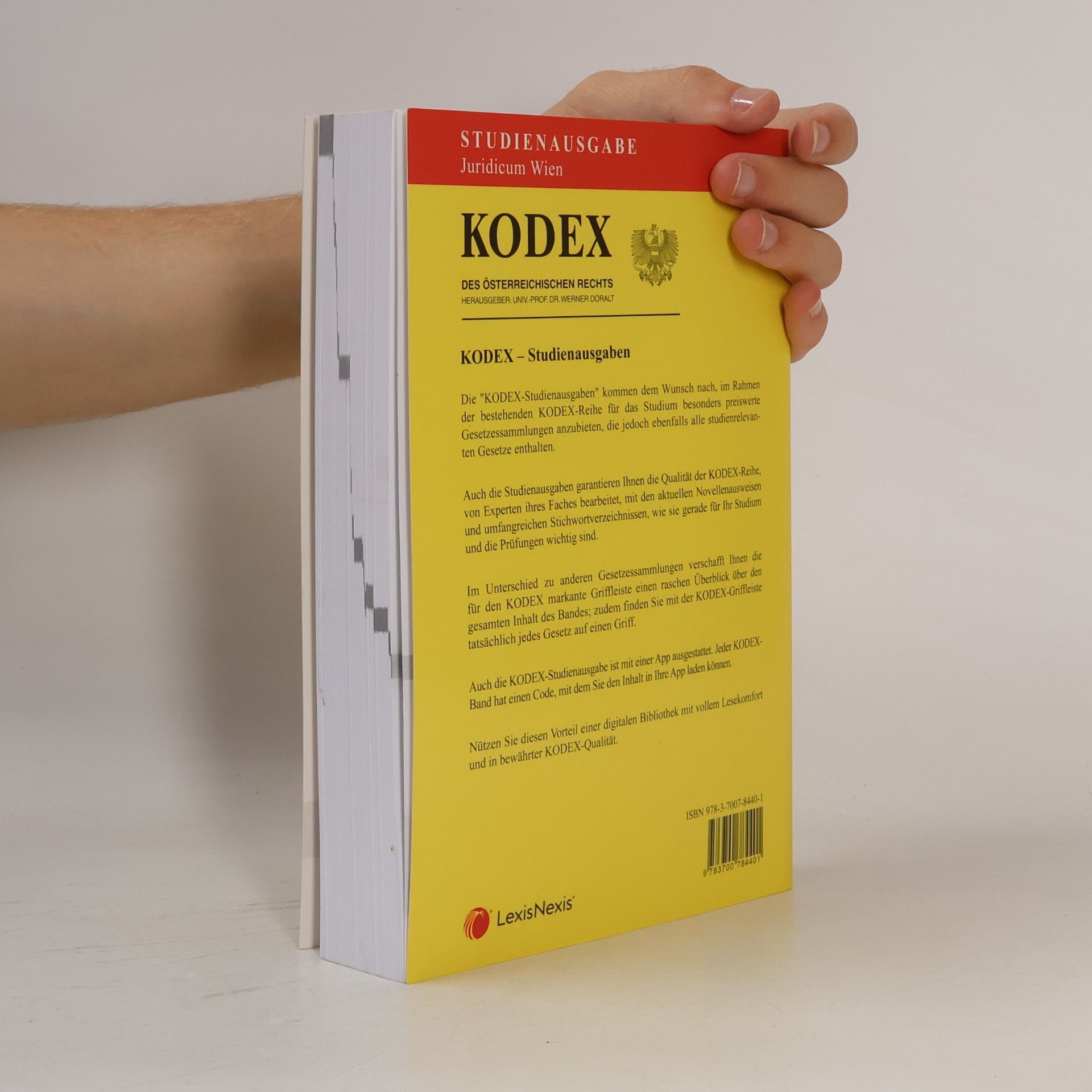 Werner Doralt Kodex Startkodex Wien Juridicum 2023/24 - inkl. App: Studienausgabe für die Uni Wien
