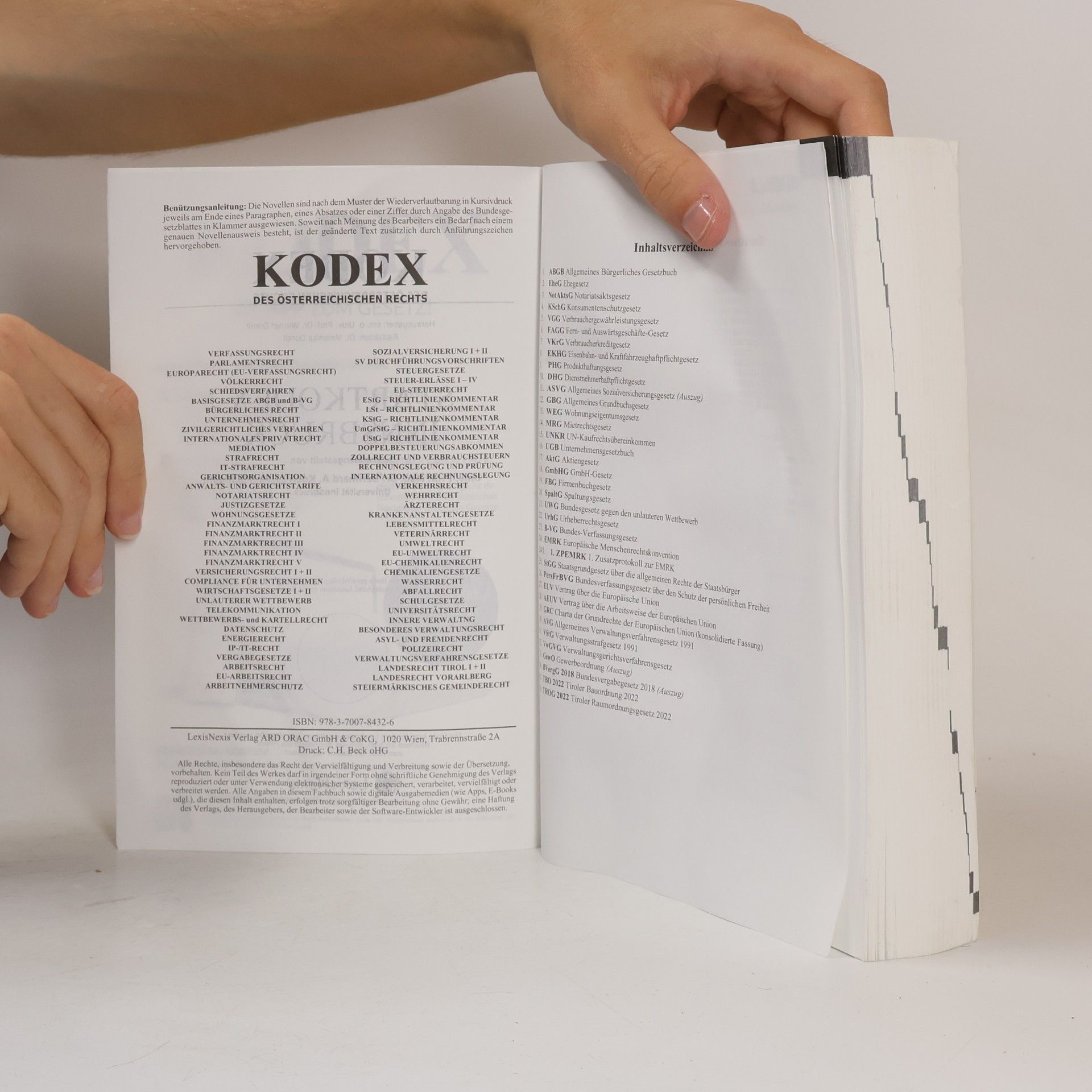 Werner Doralt Kodex Startkodex Innsbruck 2023/24 - inkl. App: Studienausgabe für die Uni Innsbruck - 2. Auflage – Stand 1.9.2023