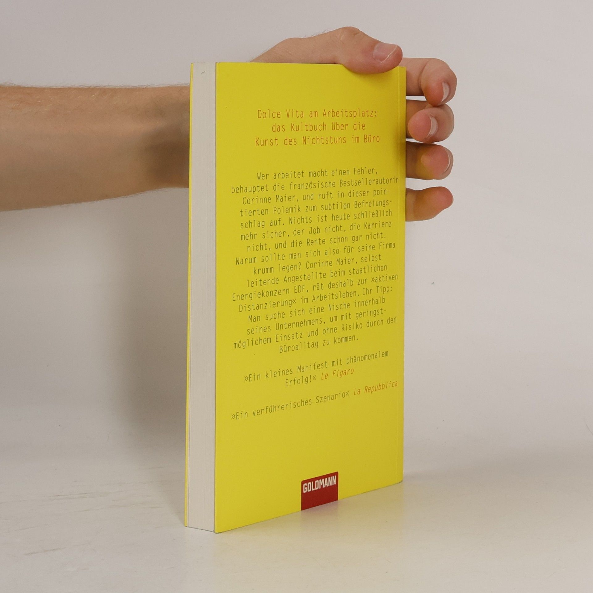 Corinne Maier Die Entdeckung der Faulheit