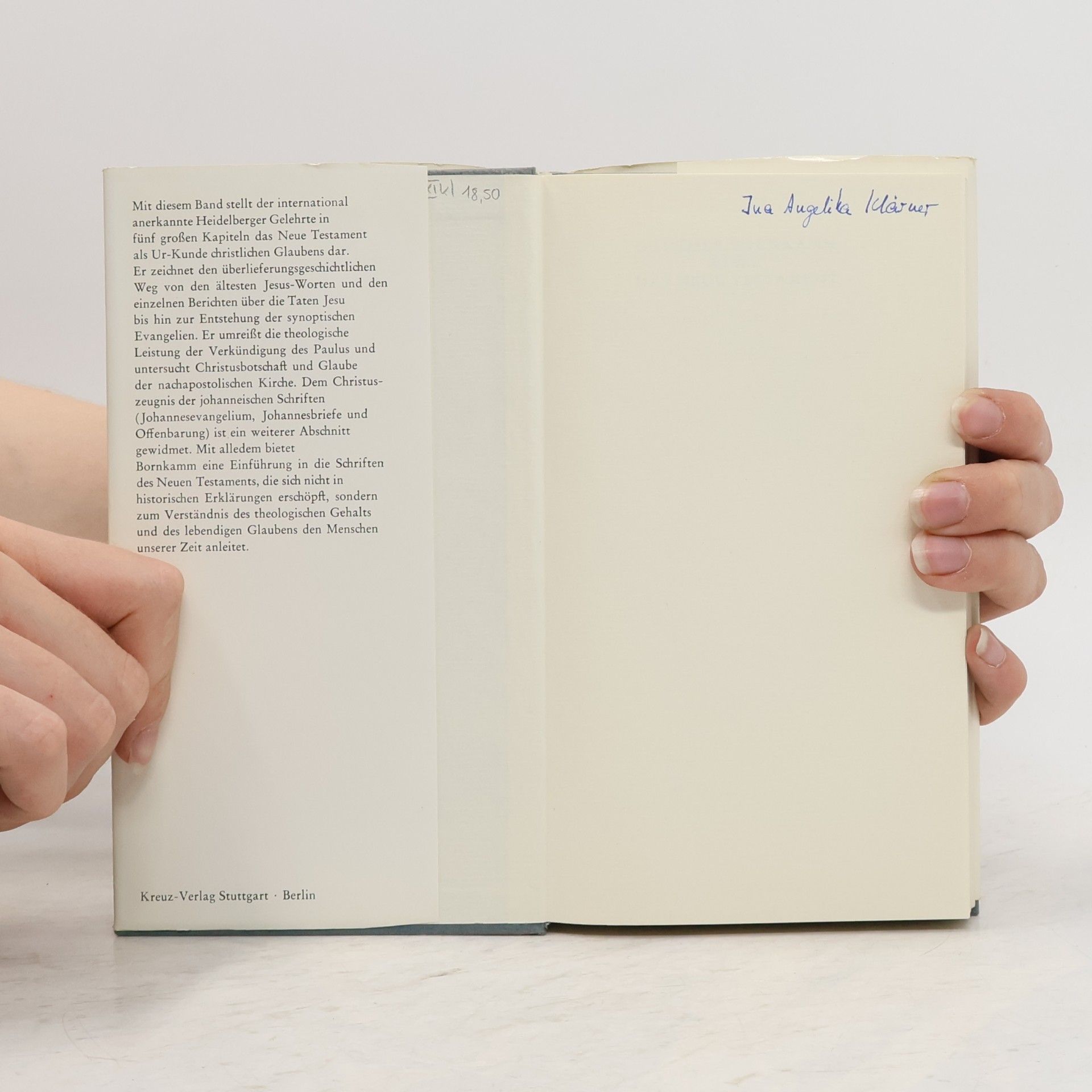Günther Bornkamm Bibel das Neue Testament