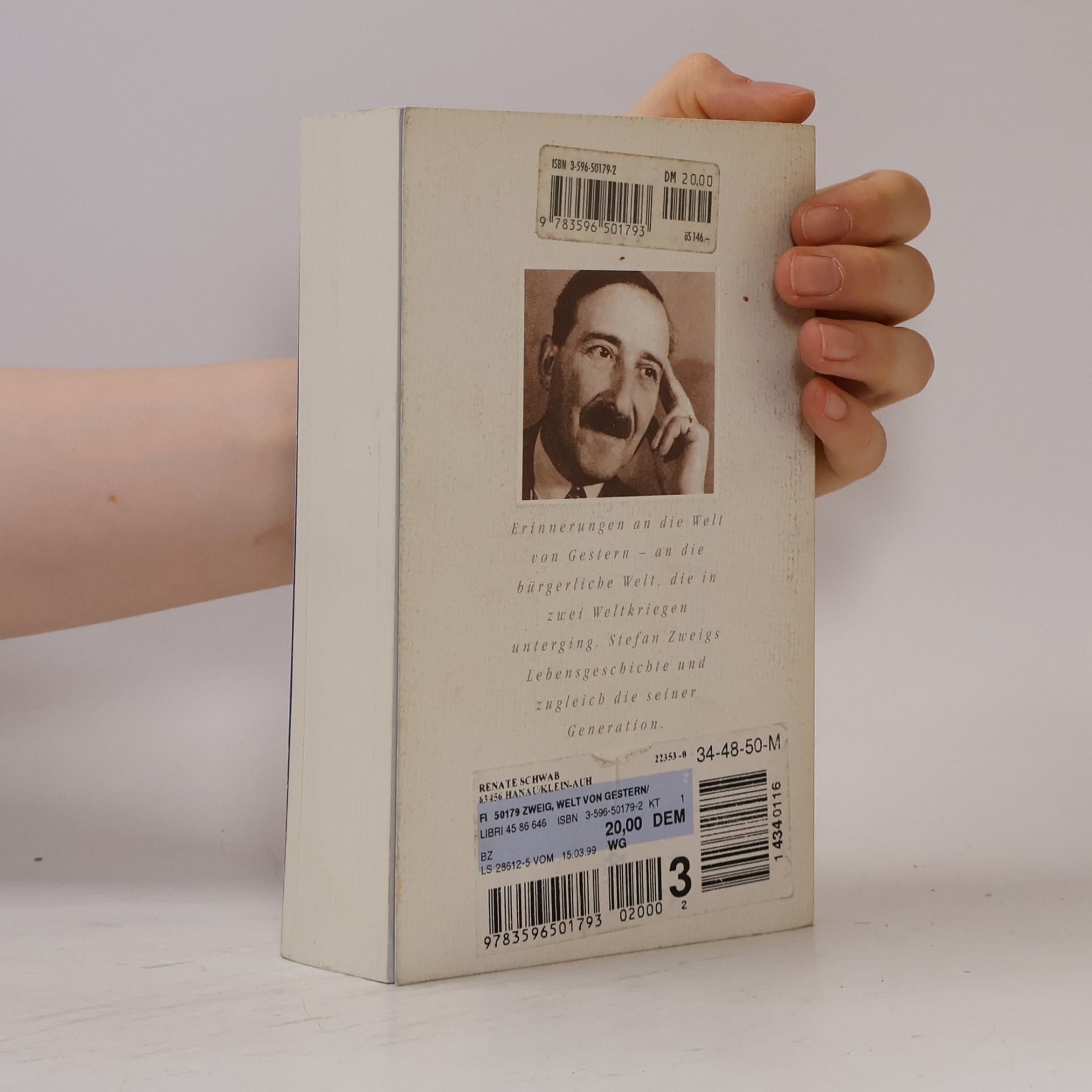Stefan Zweig Die Welt von Gestern