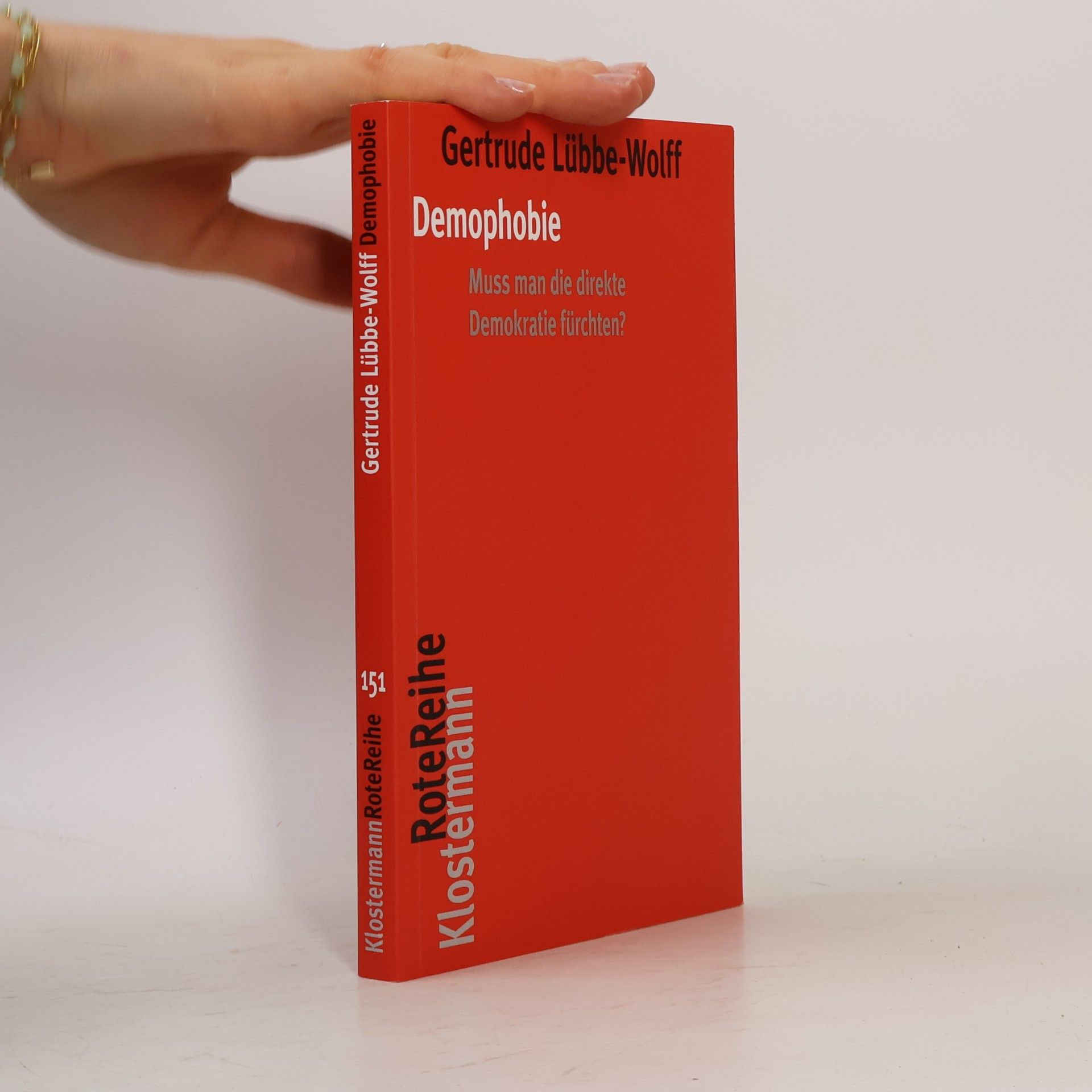 Gertrude Lübbe-Wolff Demophobie