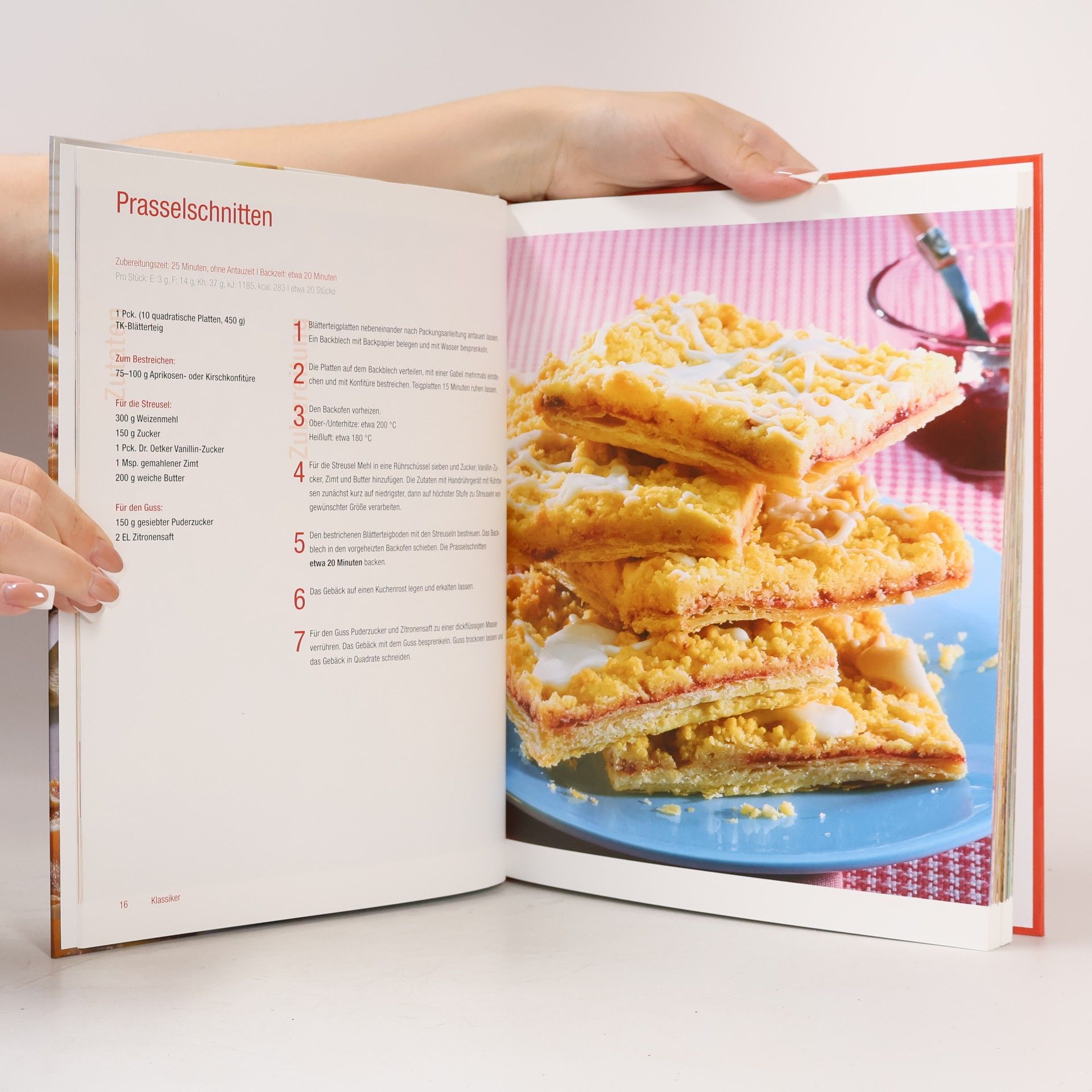 Jasmin Gromzik Dr. Oetker Super-Blechkuchen